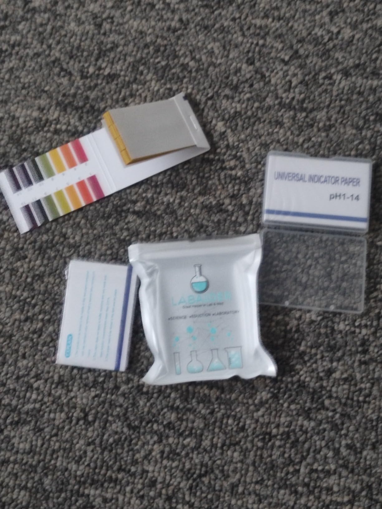 3 Pack pH.1-14 Test Paper Extensive Test Paper Litmus Test Paper 240 Strips pH Test with Storage Case for Saliva Urine Water Soil Testing Pet Food and Diet pH Monitoring (3 Pack with Storage Case) customer photo 1