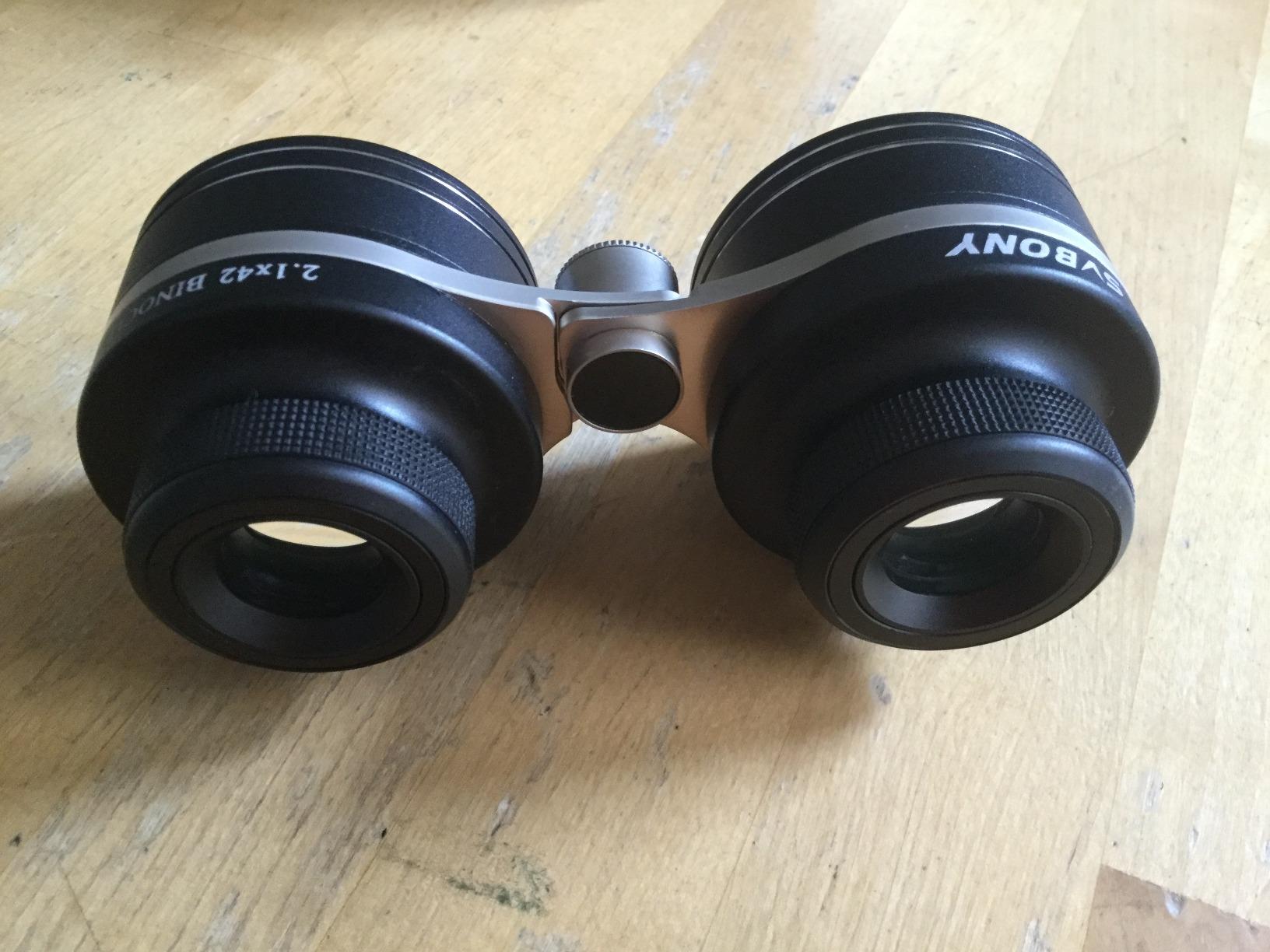 SVBONY SV407 Astronomy Binoculars 2.1x42mm, Wide Angle for Stargazing | for Star and Constellations Viewing, 26 Field of View, FMC Coating, IPX6 Waterproof, Opera Glasses, 2x Low-magnification customer photo 2