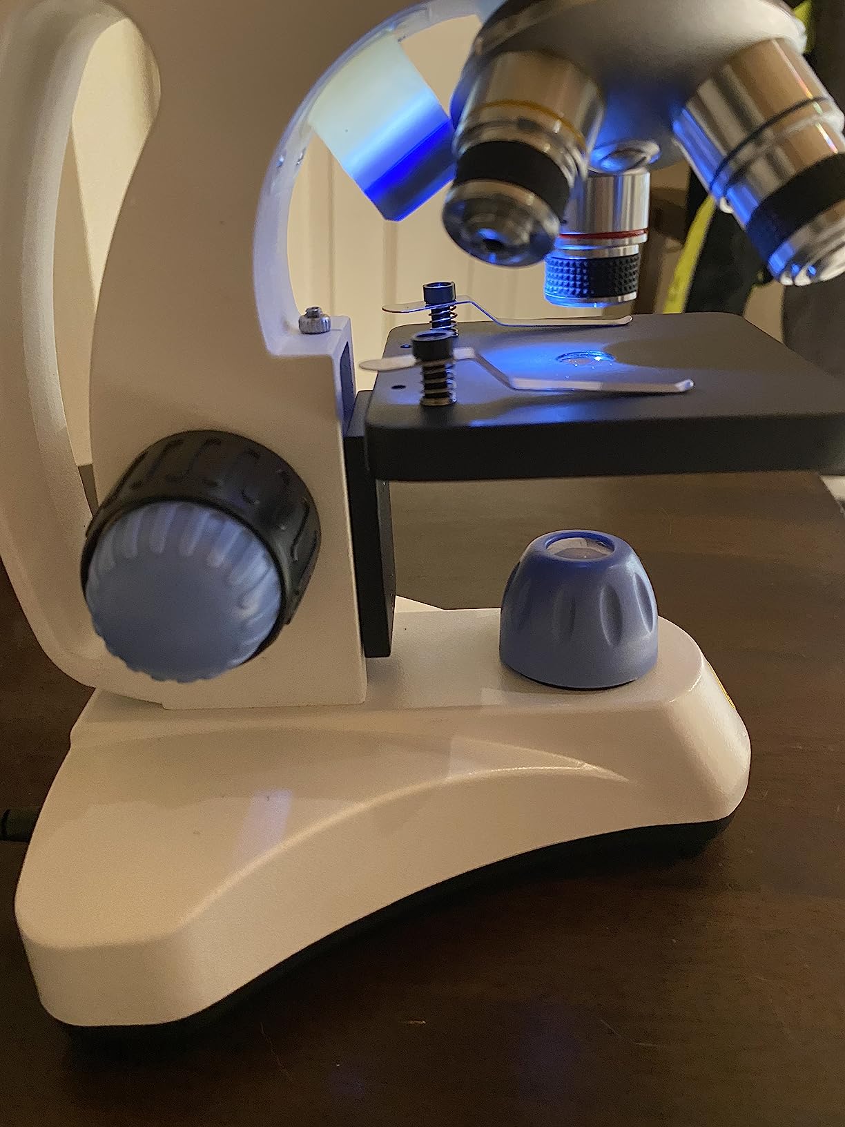 SWIFT Microscope SW150, Compound Student Microscope, 40X-1000X, Monocular Head, Coarse & Fine Focusing, Dual Illumination, Cordless-Capable with Eyepiece Camera and Software Windows and Mac Compatible customer photo 2