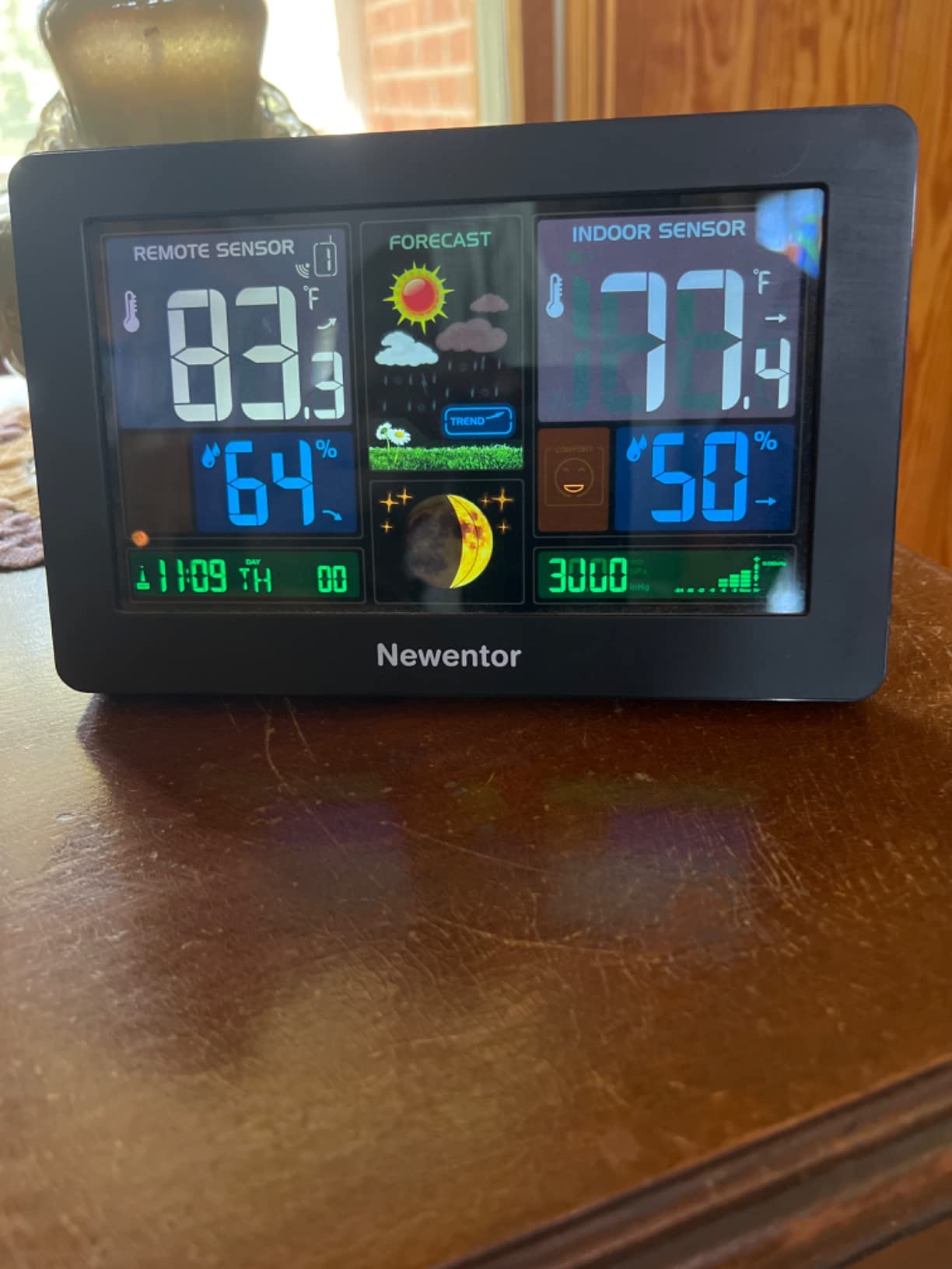 Newentor Indoor Outdoor Wireless Remote Sensor, Temperature and Humidity Meters, for Q3/FJ3378, Q5/FJ3383B, Q6, Q10 customer photo 1