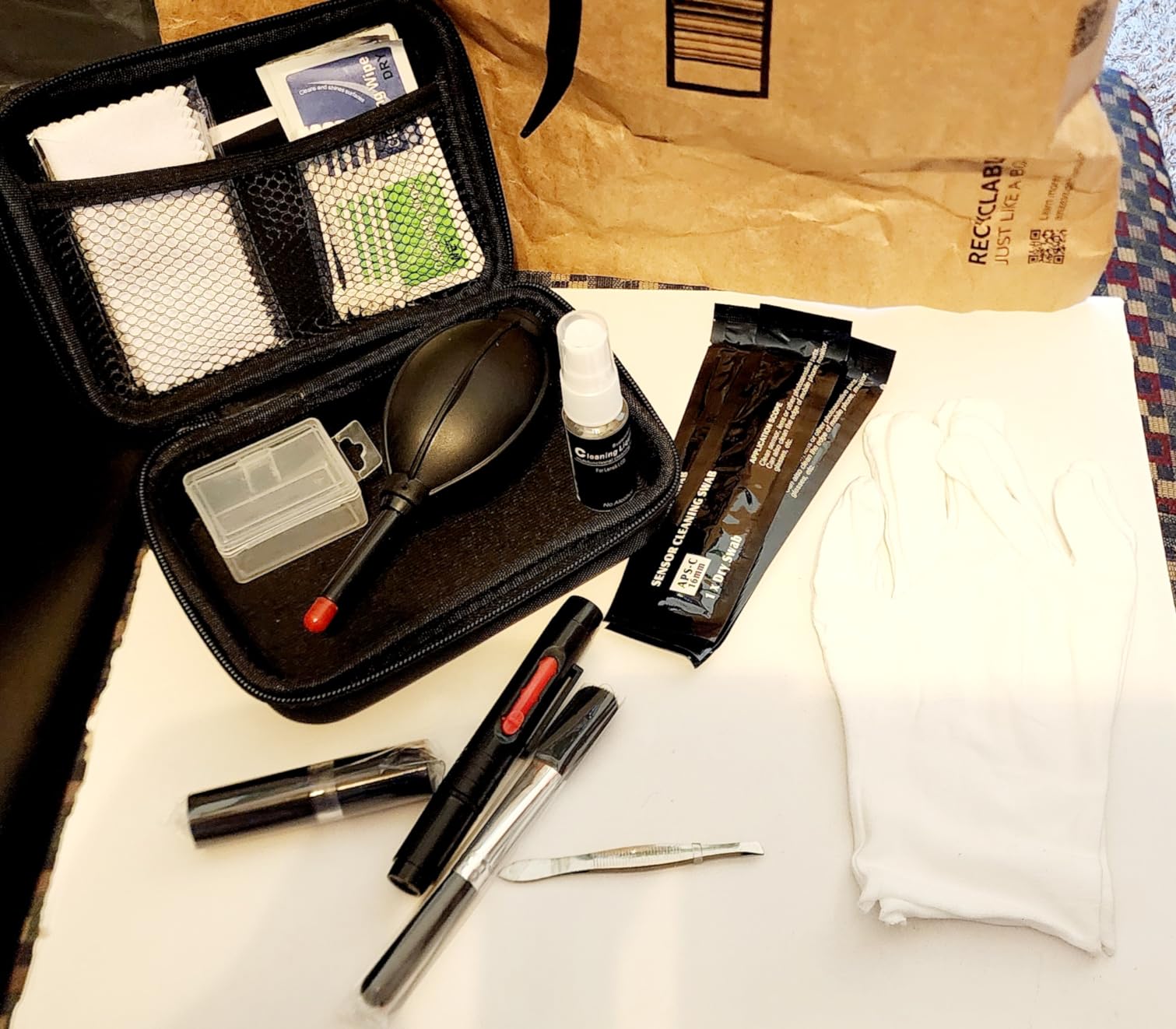 14-in-1 Camera Lens Cleaning Kit - Mirrorless & DSLR Sensor Cleaning Kit customer photo 1