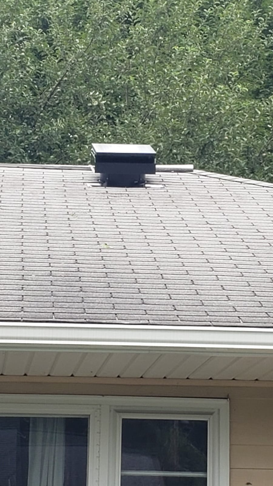 Remington Solar Builder Series 40 Watt Solar Attic Fan - Includes 110V Adapter for auto-Run Night time Operation customer photo 1
