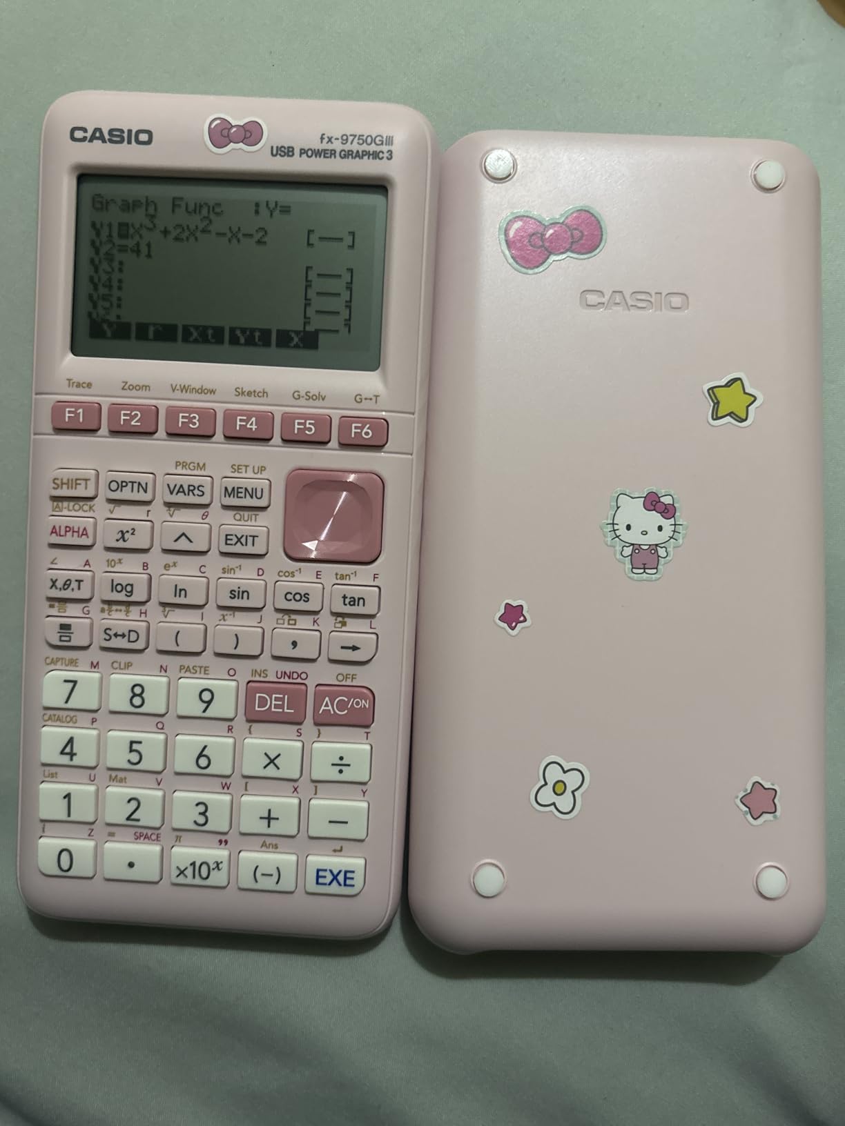 Casio fx-9750GIII Graphing Calculator, Python Programming, Black | Natural textbook display with Python programming; ideal for exams, STEM & advanced math customer photo 2