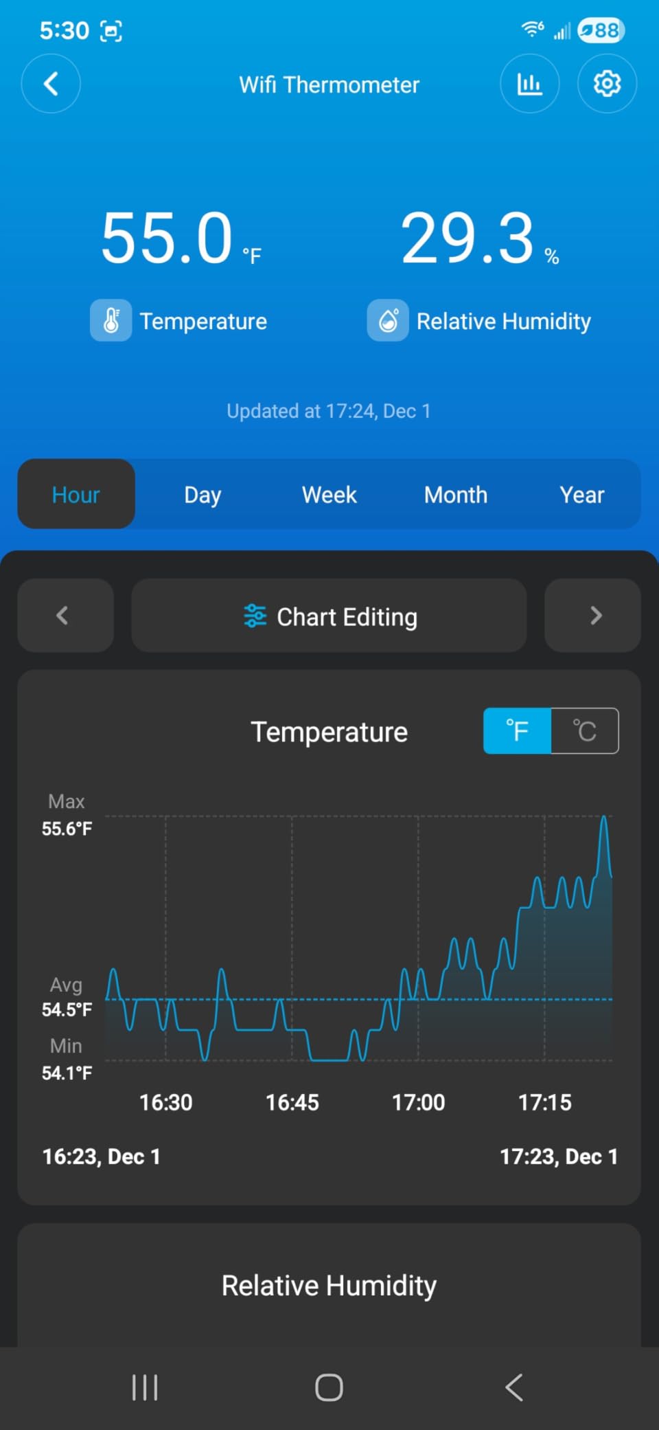 Govee WiFi Thermometer Hygrometer H5179 with App Notification Alert | Humidity temperature sensor, portable. Wireless remote monitor greenhouse, incubator, wine cellar with 2-yr data customer photo 1