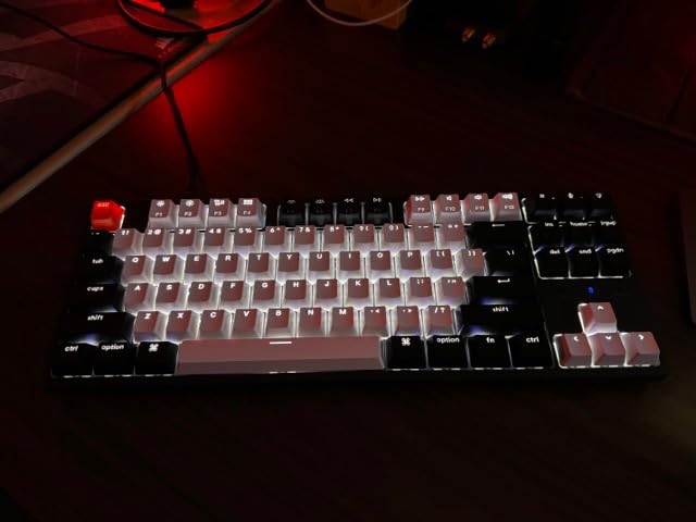 Keychron C1 Wired Mechanical Keyboard for Mac and Windows, 87-Key TKL USB-C Board, White Backlight, Gateron G Pro Brown Switch, Compact for Office, Typing and Light Gaming customer photo 2