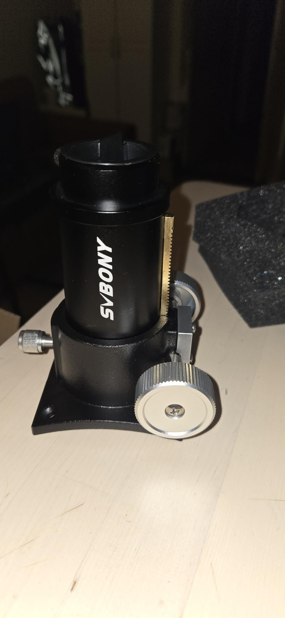 SVBONY SV181 Rack Telescope Focuser 1.25 inch, Reflector Telescope Focuser | Brass Ring Design, Fully Threaded Design, Gear Adjustment of Focal Length, with 1.25 Inch Dust Cover, Rack and Pinion Focuser customer photo 1