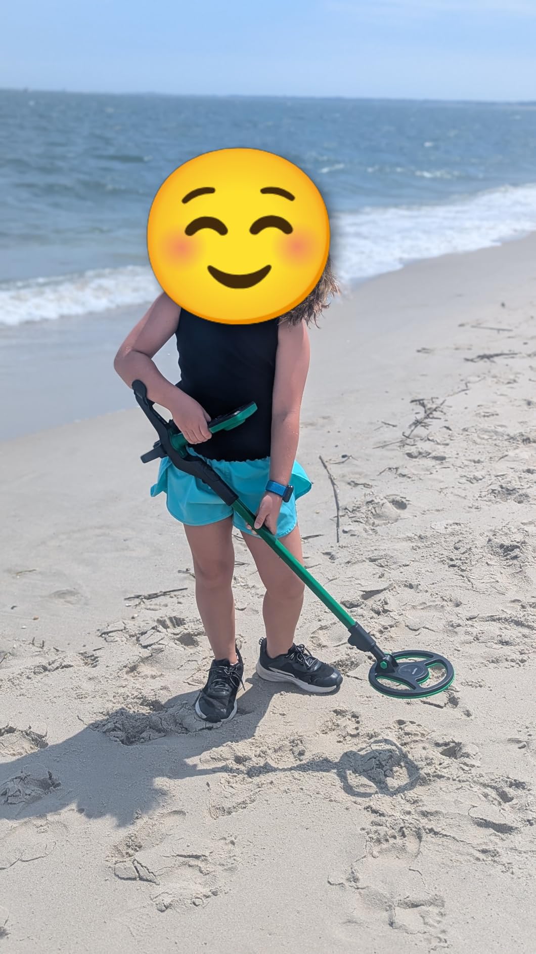 Nokta Metal Detector for Kids - Midi Hoard Kids Metal Detector with LCD Display - Waterproof- Pinpoint Button - Lightweight and Easy to Use, Ideal for Ages 8-12+ customer photo 1