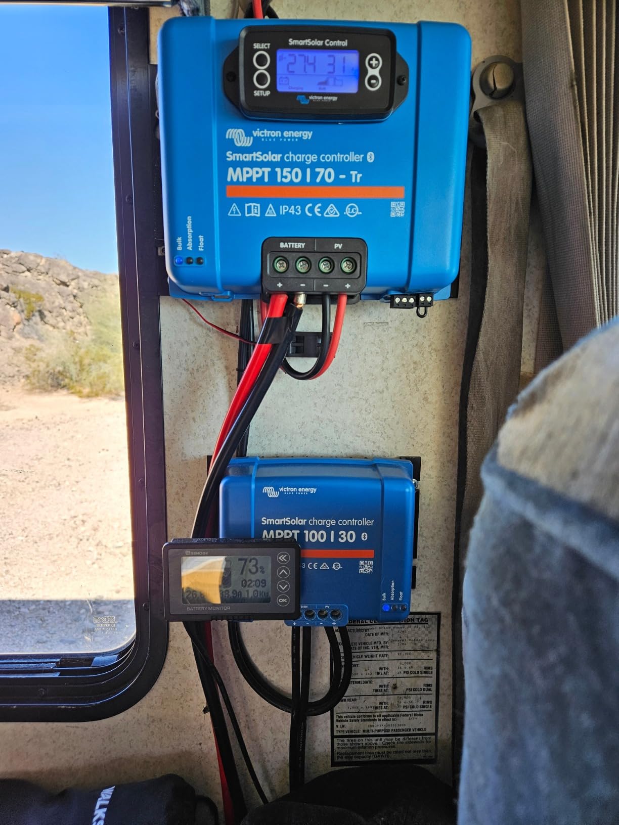 Victron Energy SmartSolar MPPT Tr Charge Controller 150V, 70A, 12/24/36/48V | Bluetooth Solar Charge Controllers for Solar Panels customer photo 2
