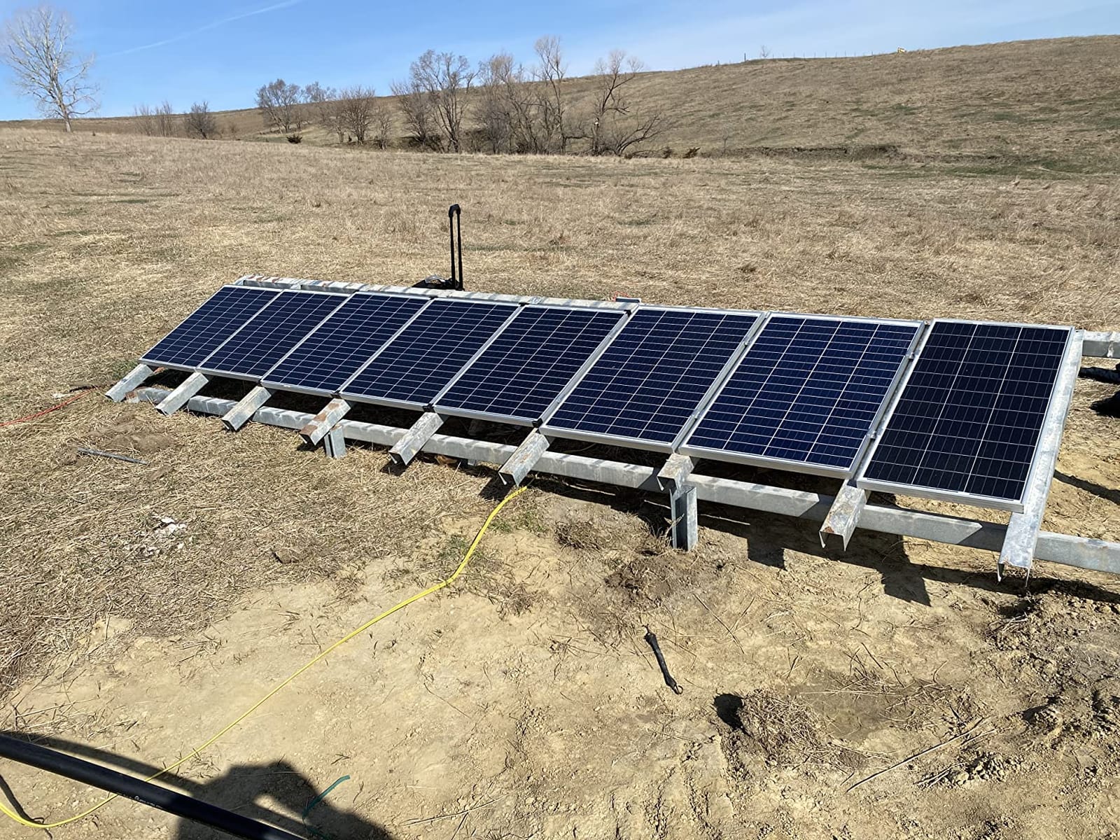 Pump 500W DC 48V Solar Water Pumps, Max head 393ft, 7.9GPM Flow, 3 inch Solar Deep Well Submersible Pumps with MPPT Controller Float Switch Kits for Home or Farm customer photo 2