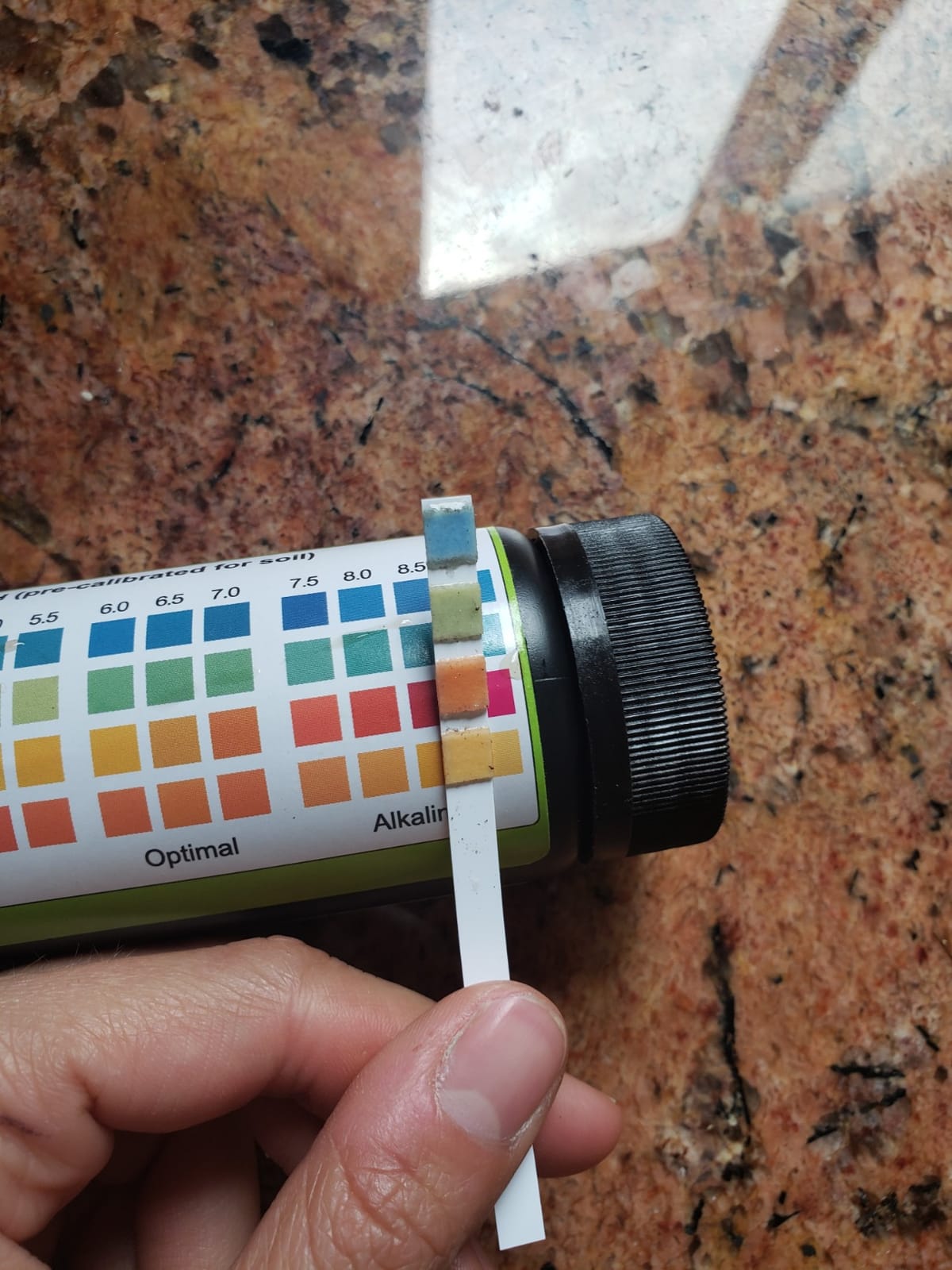 Soil Test Kit - 100 Soil pH Test Strips (3.5-9 Range) for Garden, Lawn & Indoor Plants - Easy At-Home Soil Testing customer photo 1