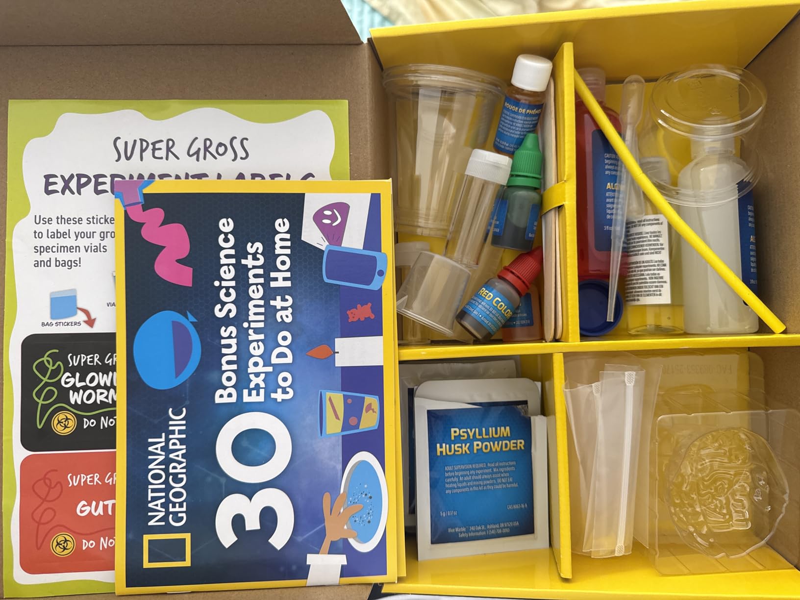 National Geographic Gross Science Kit - 45 Gross Science Experiments- Dissect a Brain, Make Slime, Creepy STEM Project for Boys and Girls, Birthday Gifts for Kids 8-12 (Amazon Exclusive) customer photo 2