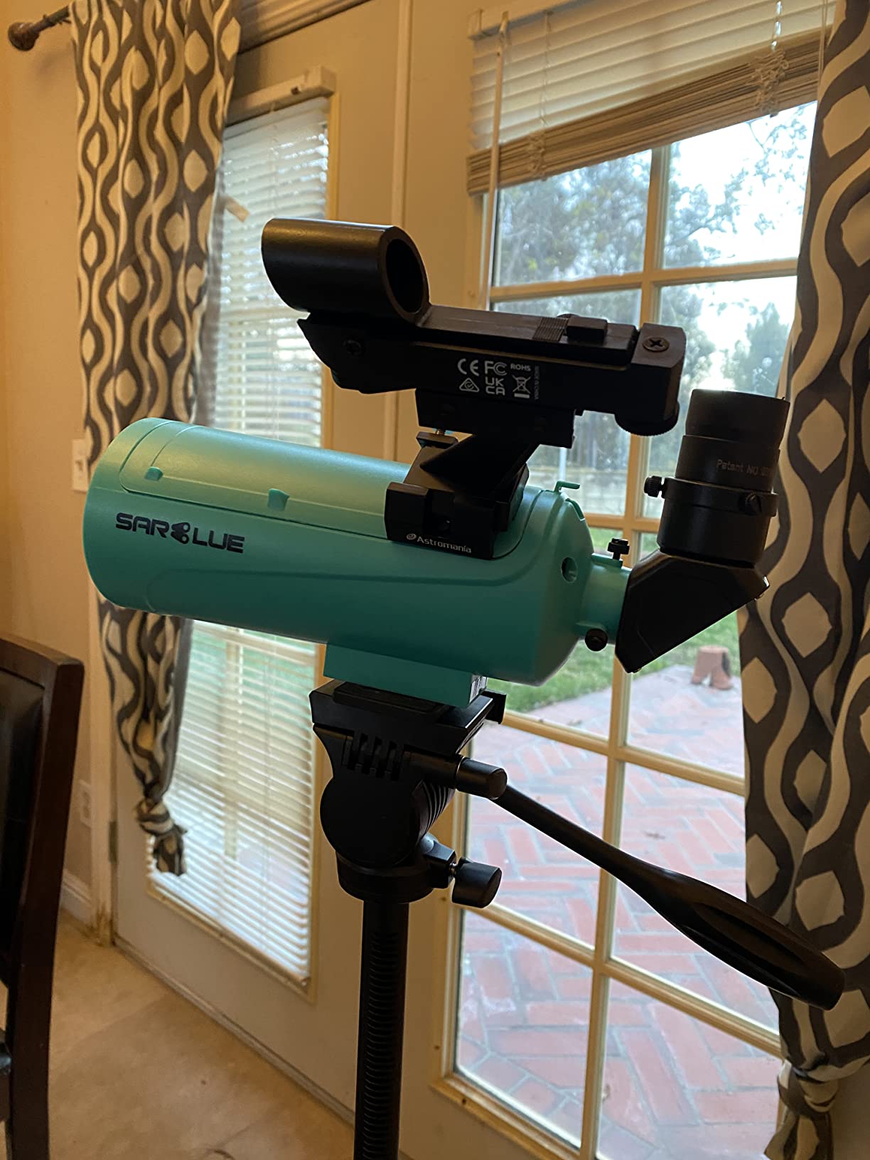 Brightness Red Dot Finderscope, Star Pointer Viewfinder Astronomical Telescope Accessories with Slide-in Bracket customer photo 2