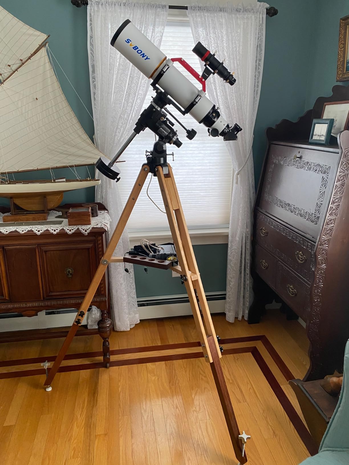 SVBONY SV503 Telescope for Adults High Powered, 102mm Large Diameter F7 ED | Extra Low Dispersion Achromatic OTA, Dual-Speed Focuser, Refractor Telescope for Planets Deep Sky Astrophotography Visual customer photo 1