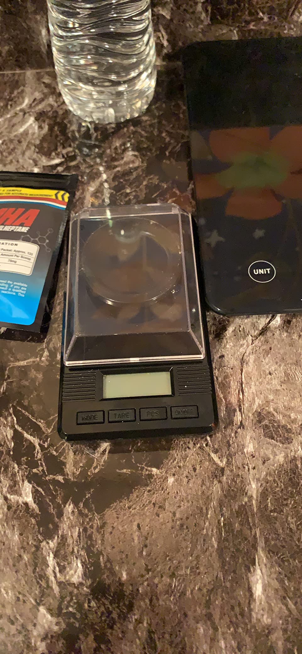 Milligram Scale 50g/0.001g, Digital Mg Scale, 50g Calibration Weight | 7 Units, One-touch Tare, Piece Counting, LCD Display, Easy to Carry, for Jewelry, Powder, Medicine, Gold, Gem customer photo 2