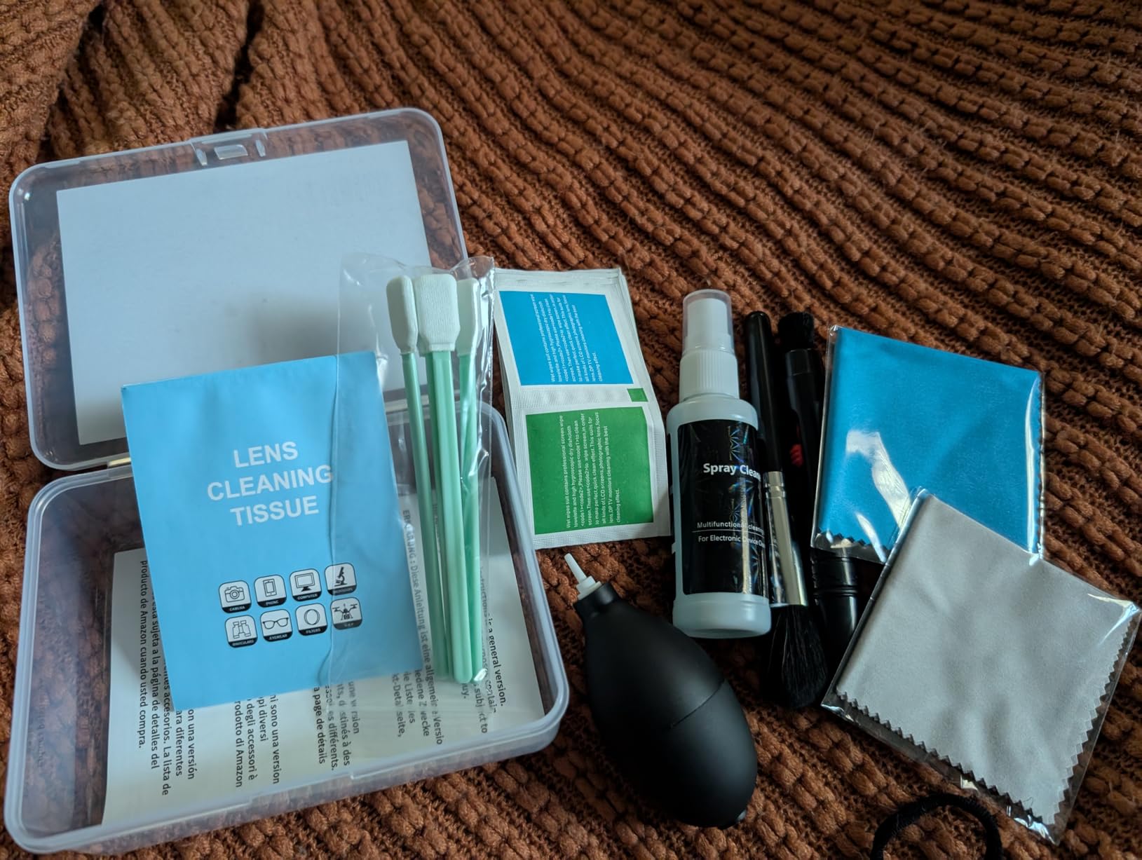 Aispour Camera Lens Cleaning Kit, 10-in-1 Camera Cleaning Kit customer photo 2