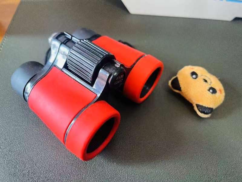 Kids Binoculars Ages 3-12 with Compass & Whistle | Outdoor Toy for Boys & Girls, Shockproof, Great for Bird Watching, Camping & Hiking customer photo 2