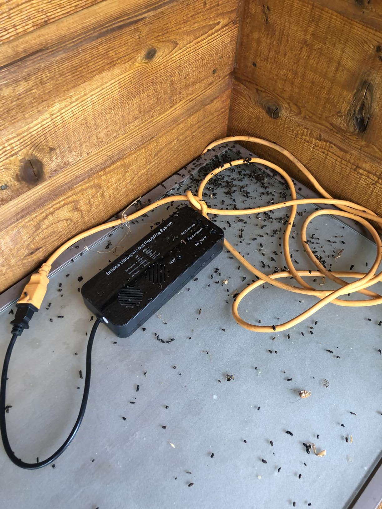 Ultrasonic Bat Removal, Briidea Bat Away System, Demands Bats to Flee, Human and Pet Safe customer photo 2