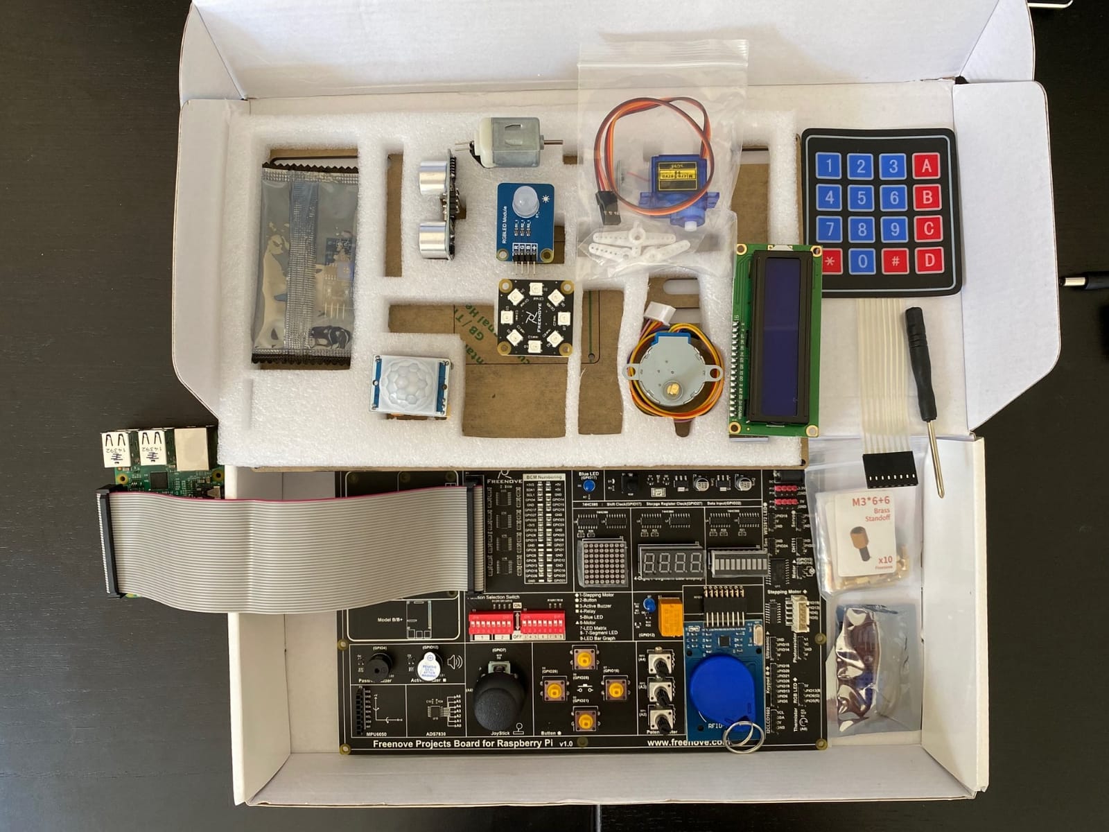 FREENOVE Projects Kit for Raspberry Pi 5 4 B 3 B+ Zero 2 W (NOT Included) | Simple Wiring, 5 Sets of Code Python C Java Scratch Processing, 860-Page Detailed Tutorial, 132 Example Projects customer photo 1