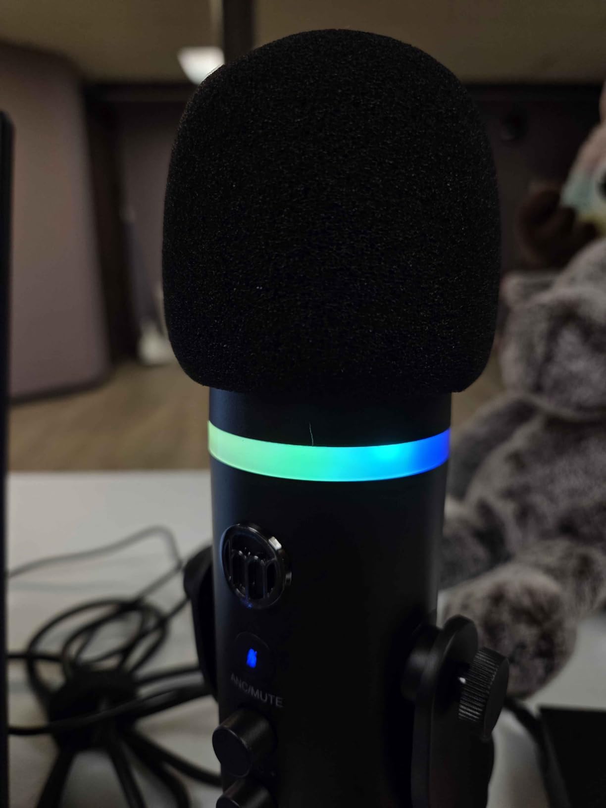 ZealSound Podcast Microphone for PC, Noise Cancellation USB Mic with Gain, Volume Adjustment & Mute Button, Monitoring & Echo, for YouTube, TikTok, Podcasting, Streaming, iPhone, iPad, Android, Mac customer photo 2