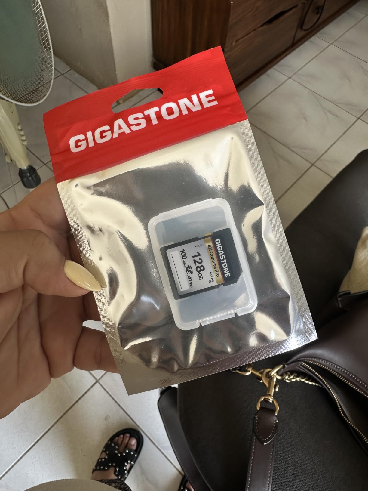 GIGASTONE 128GB SD Card, SDXC Memory Card, 4K UHD | 150MB/s Read, 4K Camera Pro, UHS-I A1 V30 U3 Class 10 Compatible with Digital Camera, Full-Sized SD Card, with 1 Mini Case customer photo 1