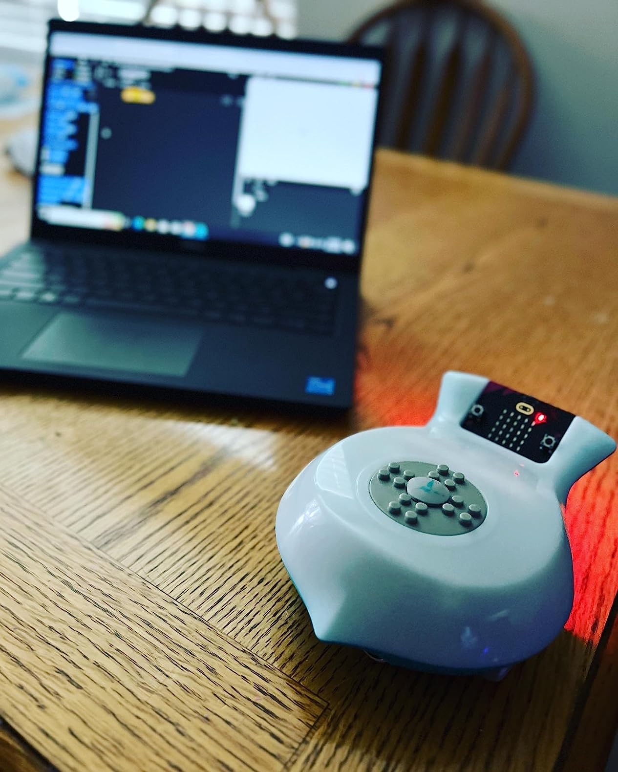 BirdBrain Finch Robot 2.0 with Microbit - STEM Coding Robot Toy for Kids & Adults - Learn Python & 8 Coding Languages - Programmable Robotics Kit - Remote Control & App Controlled | Ages 5-16 customer photo 1