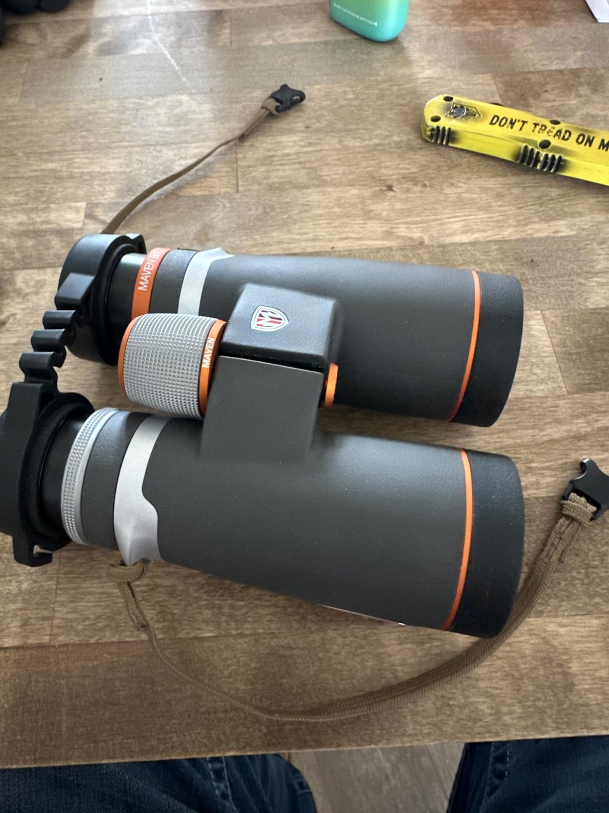 Maven B1.2 42mm ED Binocular (Grey/Orange, 10x42) customer photo 2