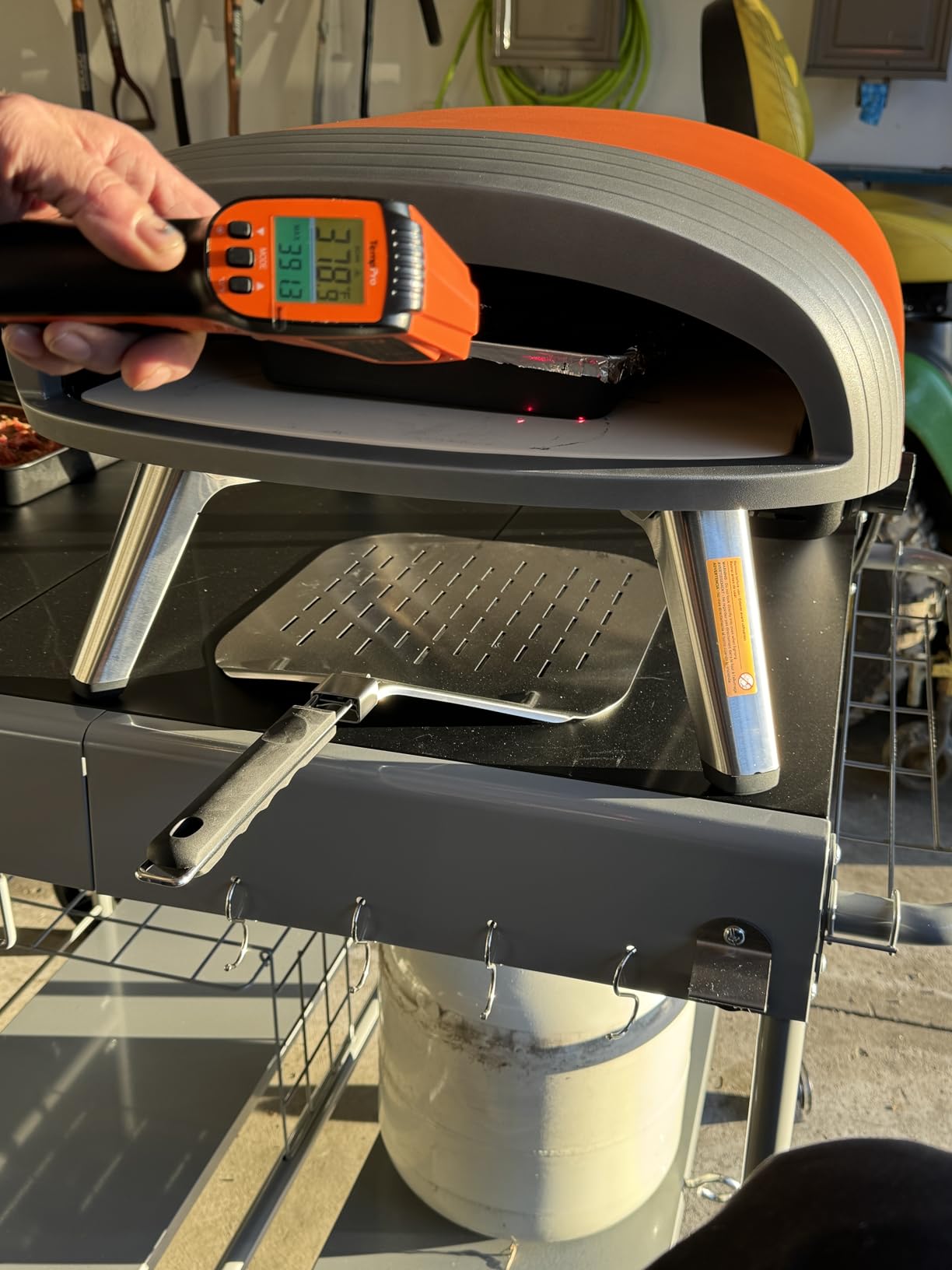 TempPro TempScan Infrared Thermometer Gun with 2 Laser for Pizza Oven Grill | 16:1 D:S Ratio Temperature Gun for Cooking HVAC Engine, Laser Thermometer Gun with Adjustable Emissivity Temp Gun -58F-1022F customer photo 2