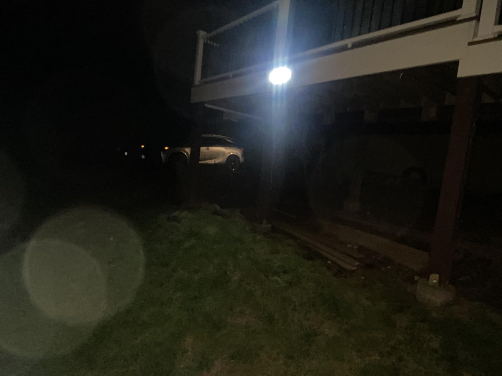 Tuffenough Solar Outdoor Lights 2500LM 210 LED Security Lights with Remote Control, 3 Heads Motion Sensor Lights, IP65 Waterproof, 270° Wide Angle Flood Wall Lights with 3 Modes (2 Packs) customer photo 2