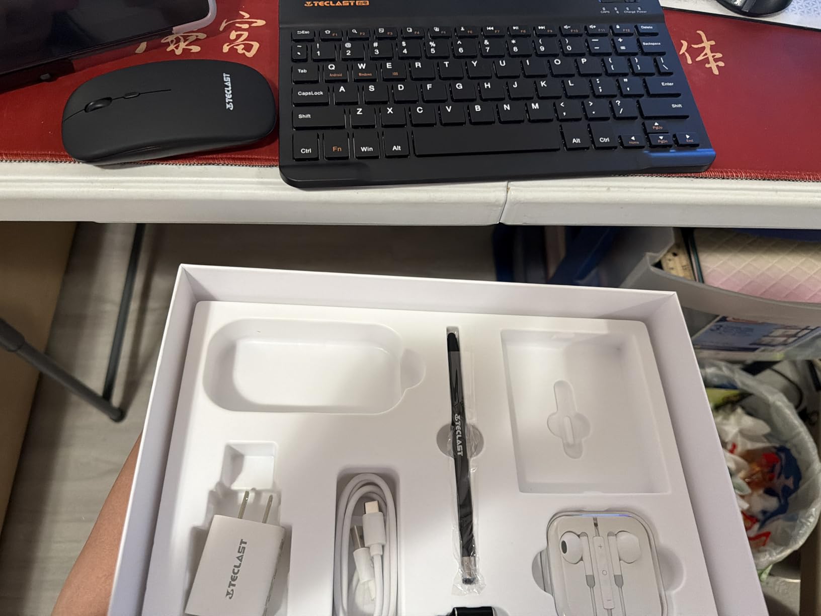 TECLAST 10.1 Inch Android 16 Tablet Bundle with Keyboard, Mouse & Case | 12GB RAM + 128GB Storage (1TB Expandable), T7250 Octa-Core, 5G WiFi, Widevine L1, GPS, 6000mAh Battery customer photo 1