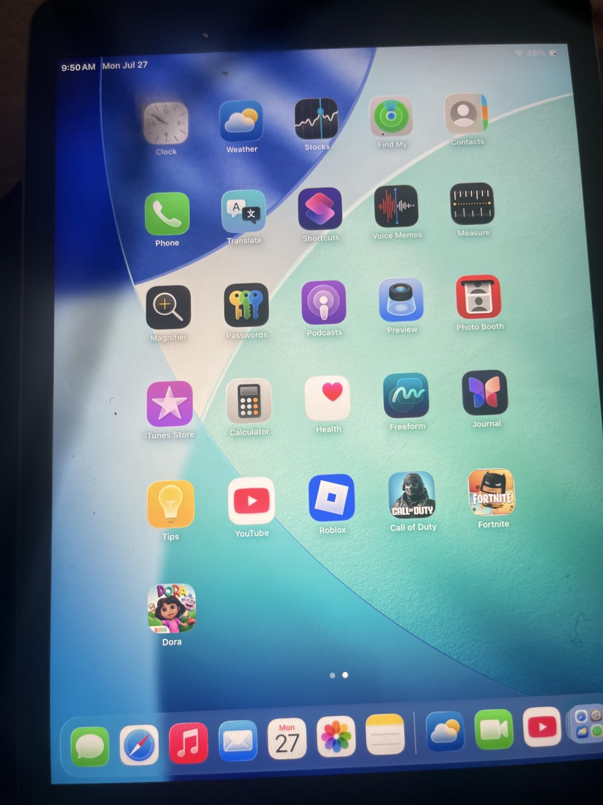 Apple iPad 2021 (10.2-inch, Wi-Fi, 64GB) - Space Gray (Renewed) customer photo 2