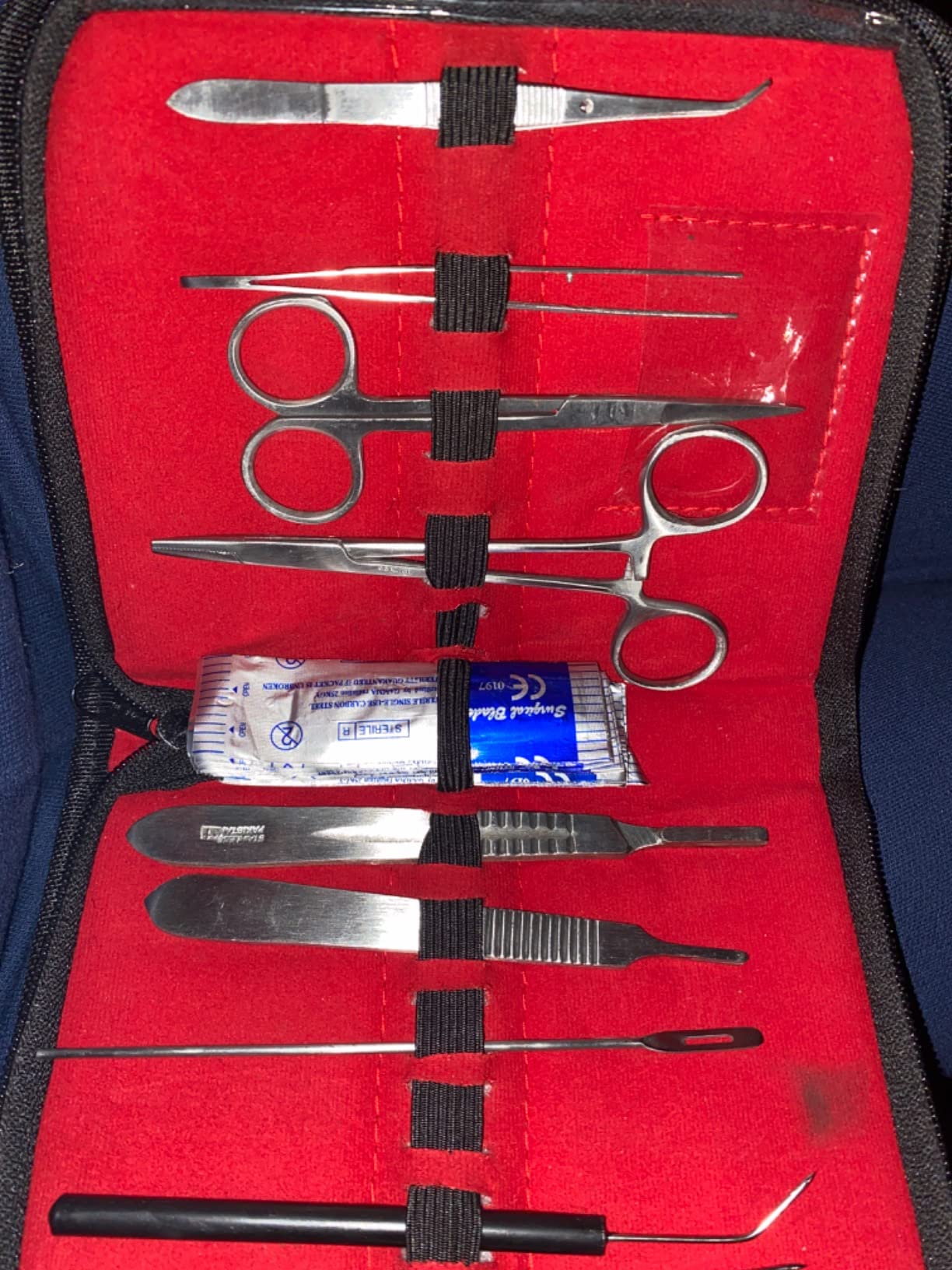 30 Pcs Advanced Dissection Kit Biology Lab Anatomy Dissecting Set for Medical Students and Veterinary with Stainless Steel Scalpel Knife Handle Blades customer photo 2