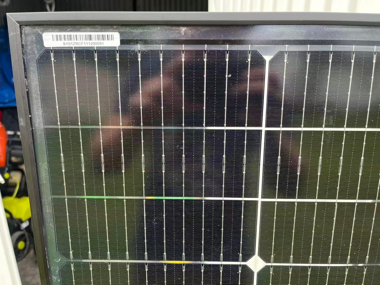 JJN 100 Watt Solar Panel, 10BB Monocrystalline 12V 100W Solar Panel, 23% High Efficiency PV Module Power Charger for RV, Home, Farm, Boat, Caravan and Off-Grid Applications customer photo 2