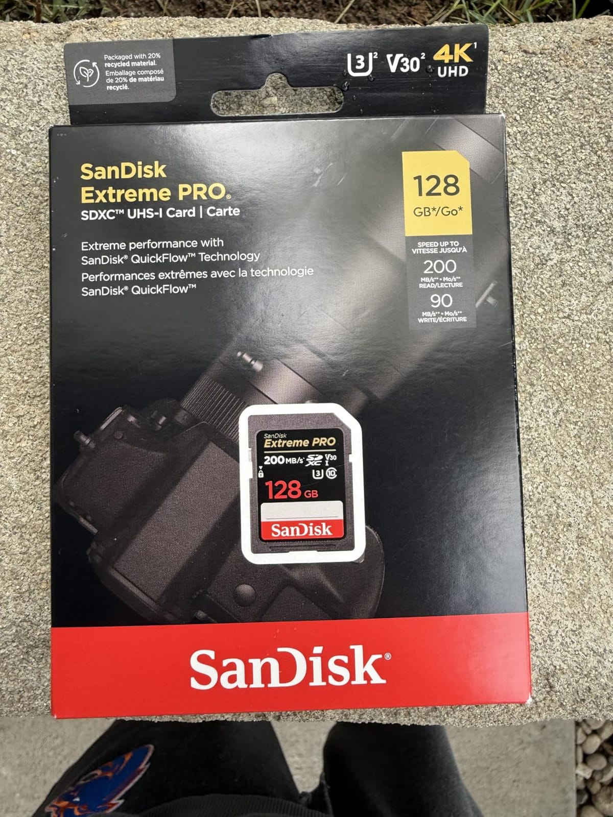 SANDISK 256GB Extreme PRO SDXC UHS-I Memory Card - C10, U3, V30, 4K UHD, SD Card - SDSDXXD-256G-GN4IN customer photo 2