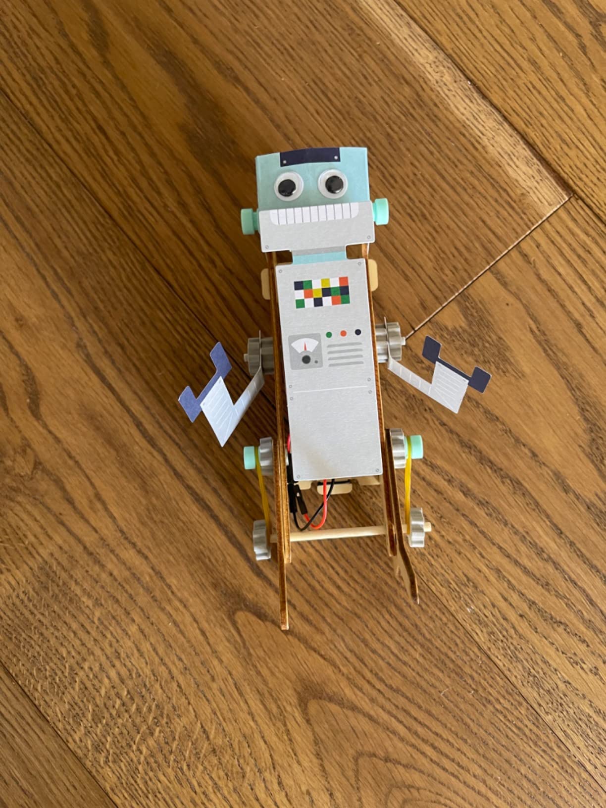 KiwiCo Jumping Robot STEM Kit - Robotics Building Set & Engineering Project for Kids Ages 9+ - Science Gift customer photo 1