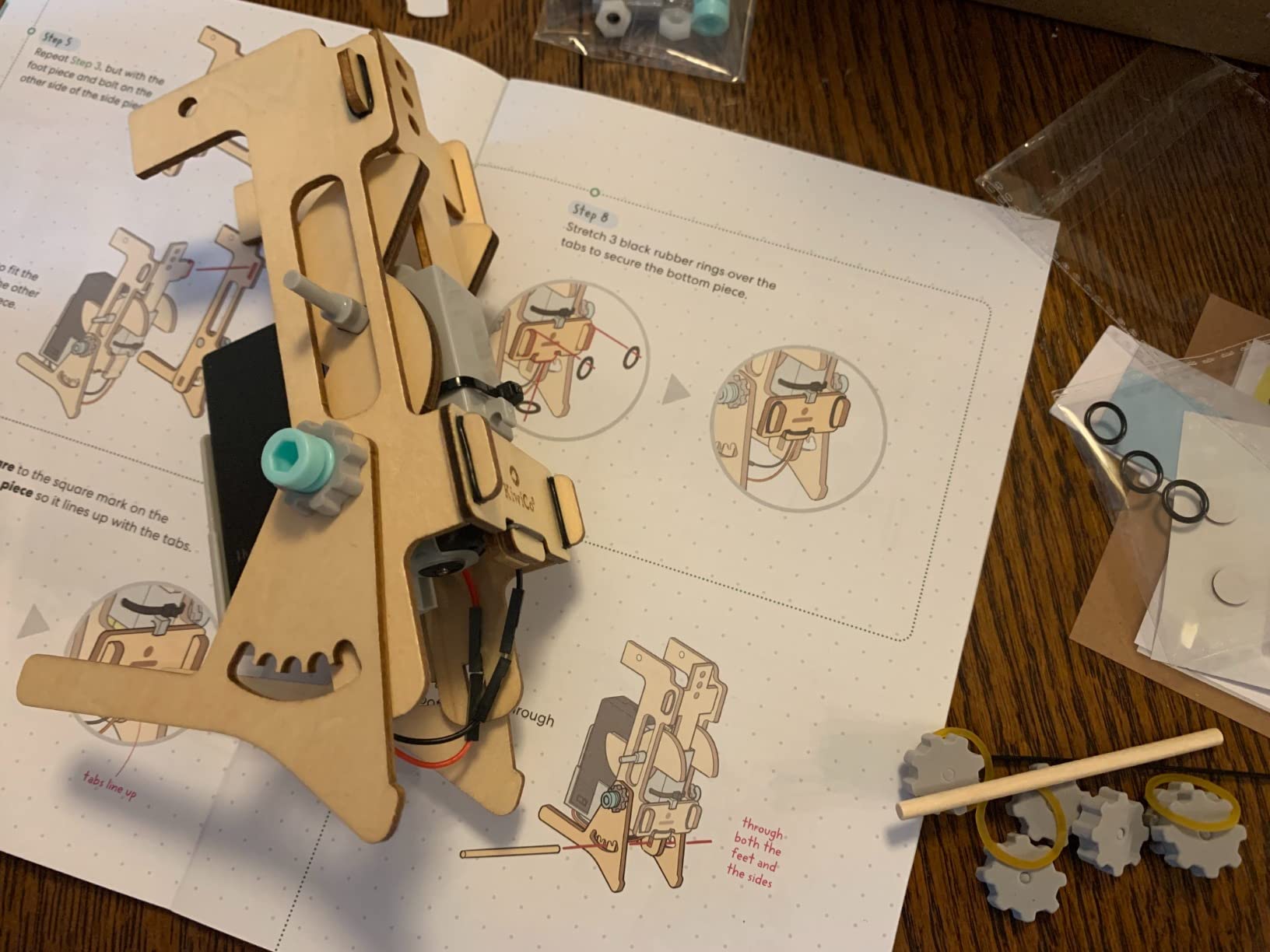 KiwiCo Jumping Robot STEM Kit - Robotics Building Set & Engineering Project for Kids Ages 9+ - Science Gift customer photo 2