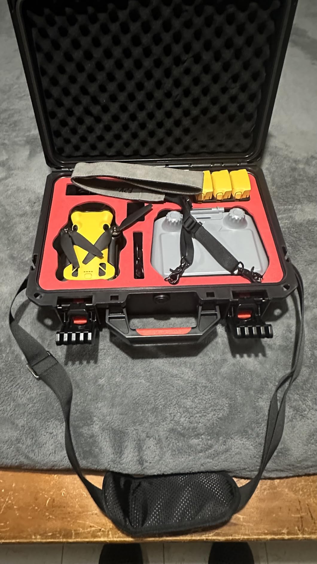 STARTRC Mini 3 Case, Waterproof Case for DJI Mini 4 Pro for Skyrover X1 | Hard Carrying Bag for DJI Mini 3/4 Pro for Skyrover X1 Fly More Combo Accessories, Case for RC2/RC-N3 Controller,7 Batteries customer photo 2