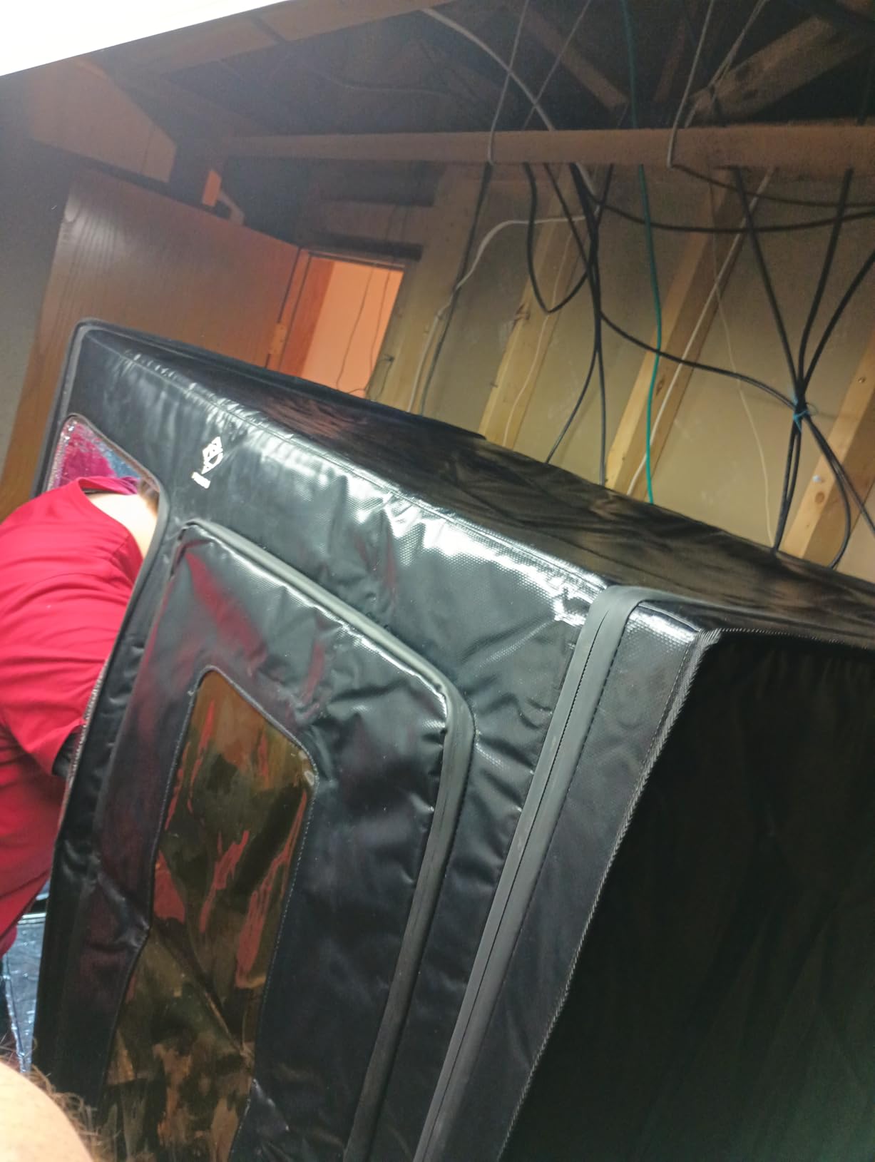 3D Printer Enclosure with Ventilation Kit - Thermal Insulation Cover & Fume Extraction Tent for FDM/DLP、SLA/LCD 3D Printers(Size800*1000 * 1200mm) customer photo 1