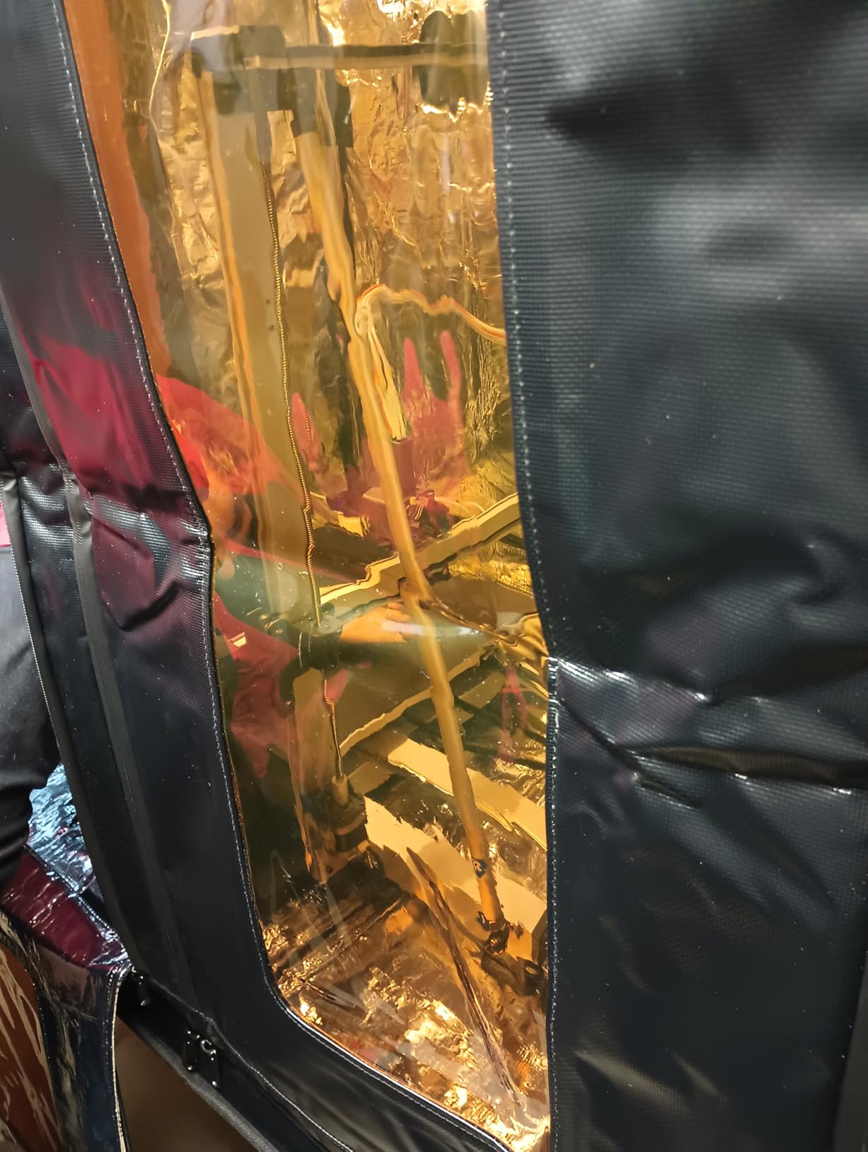 3D Printer Enclosure with Ventilation Kit - Thermal Insulation Cover & Fume Extraction Tent for FDM/DLP、SLA/LCD 3D Printers(Size800*1000 * 1200mm) customer photo 2