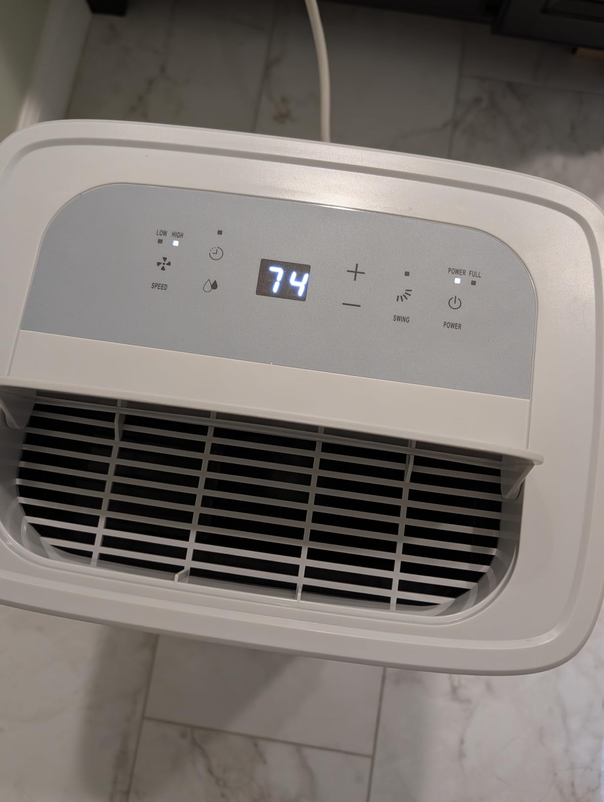Waykar 80 Pints 5000 Sq. Ft 2025 Energy Star Dehumidifier for Basement | 90° Auto Swing, 30%-80% Humidity Control for home, Continuous drainage support, Whole-House Dehumidification, Auto-defrost customer photo 2
