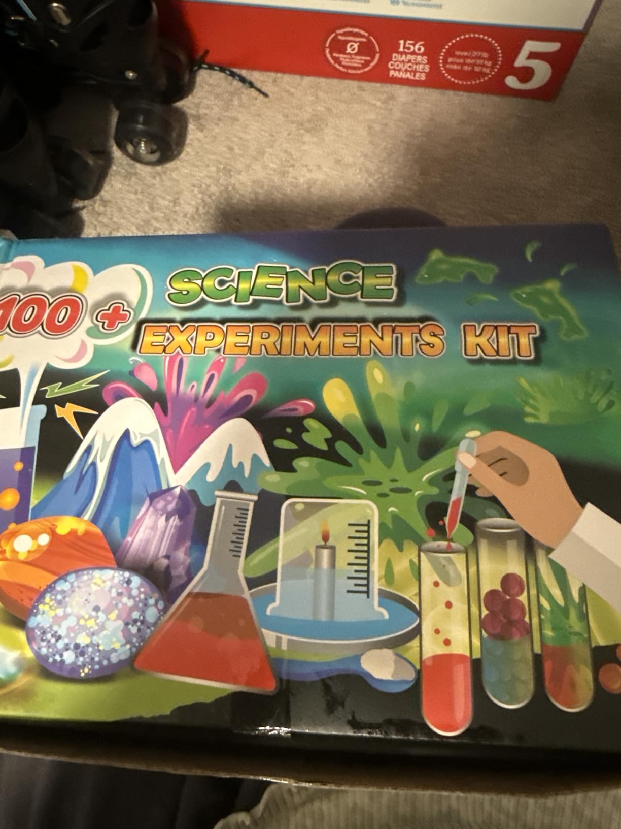 UNGLINGA 100+ Science Lab Experiments Kit for Kids | S.T.E.M Project Activities Educational Birthday Toys Gifts for Boys Girls, Chemistry Set, Gems Dig, Volcano, Glowing Worms customer photo 1