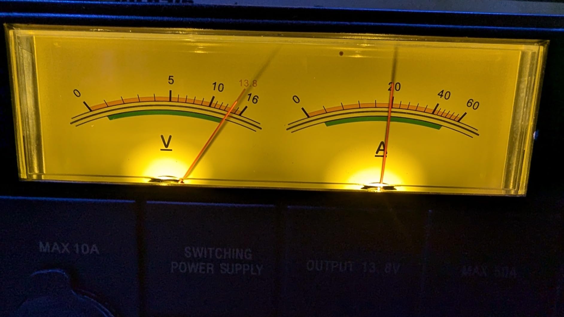 Universal Compact Bench Power Supply- 50 Amp Regulated Home Lab Benchtop AC-to-DC Converter 13.8 Volt/9-15Volt, Cooling Fan, Screw Type Terminals - Jesverty SPS-50II customer photo 2
