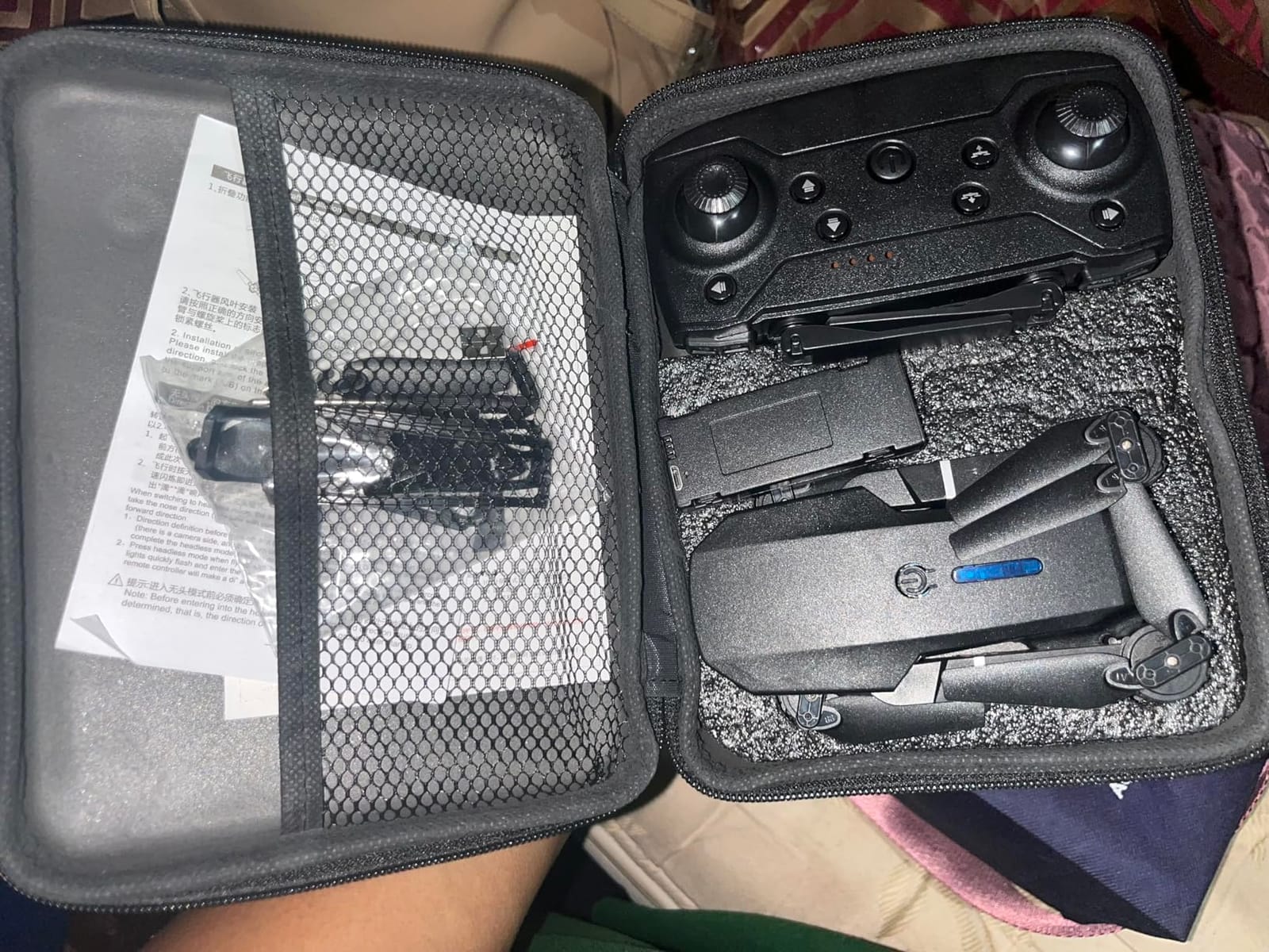 MOCVOO Drone With 1080P Camera for Adults Beginners Kids, Foldable RC Quadcopter, Toy Drones Gifts, FPV Drone Video, 2 Batteries, Carrying Case, One Key Start, Headless Mode, Waypoints fly, 360° Flips customer photo 2