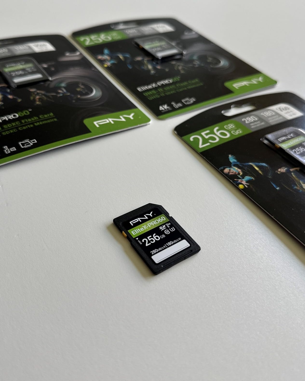 PNY 256GB EliteX-PRO60 U3 V60 UHS-II SDXC Flash Memory Card, 4K Ultra HD | Up to 280MB/s Read, Up to 180MB/s Write, Extreme Professional Performance, DSLR, Mirrorless Cameras, Advanced Video Cameras customer photo 2
