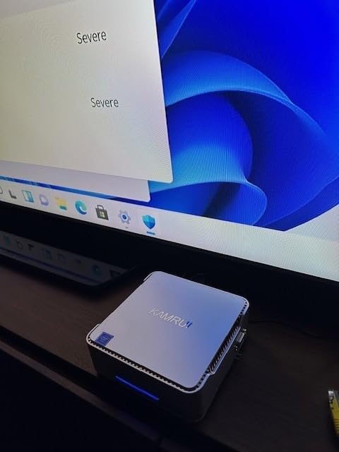 KAMRUI Pinova P2 Mini PC, AMD Ryzen 7330U(4 Cores, 8 Threads, Up to 4.3GHz), 16GB RAM 256GB SSD, Zen3 Architecture 7nm Processor, 8MB L3 Smart Cache Mini Computers, Triple 4K Display Home/Business customer photo 1