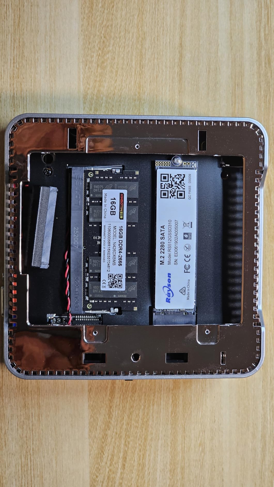 KAMRUI Pinova P2 Mini PC, AMD Ryzen 7330U(4 Cores, 8 Threads, Up to 4.3GHz), 16GB RAM 256GB SSD, Zen3 Architecture 7nm Processor, 8MB L3 Smart Cache Mini Computers, Triple 4K Display Home/Business customer photo 2