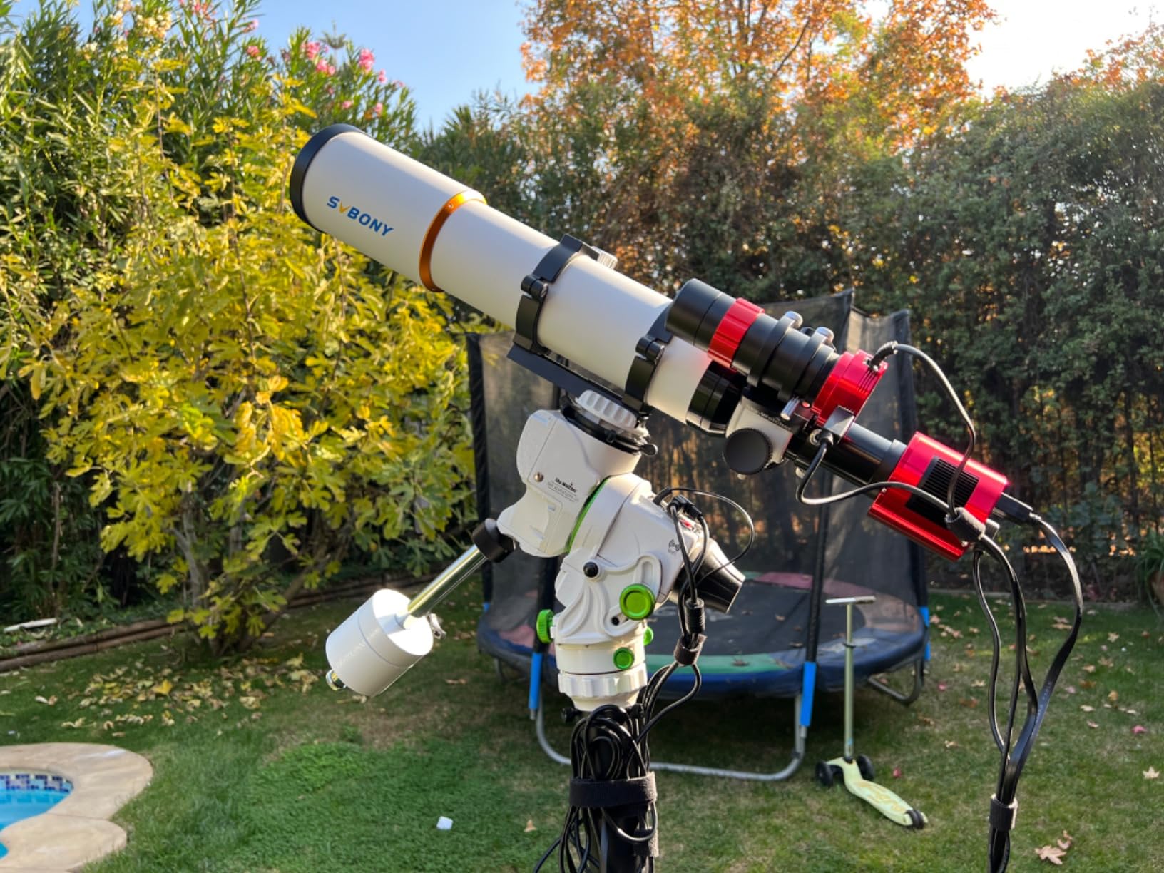 Sky Watcher Star Adventurer GTI Mount Head Kit with Counterweight and CW bar - Full GoTo EQ Tracking Mount for Portable and Lightweight Astrophotography customer photo 2
