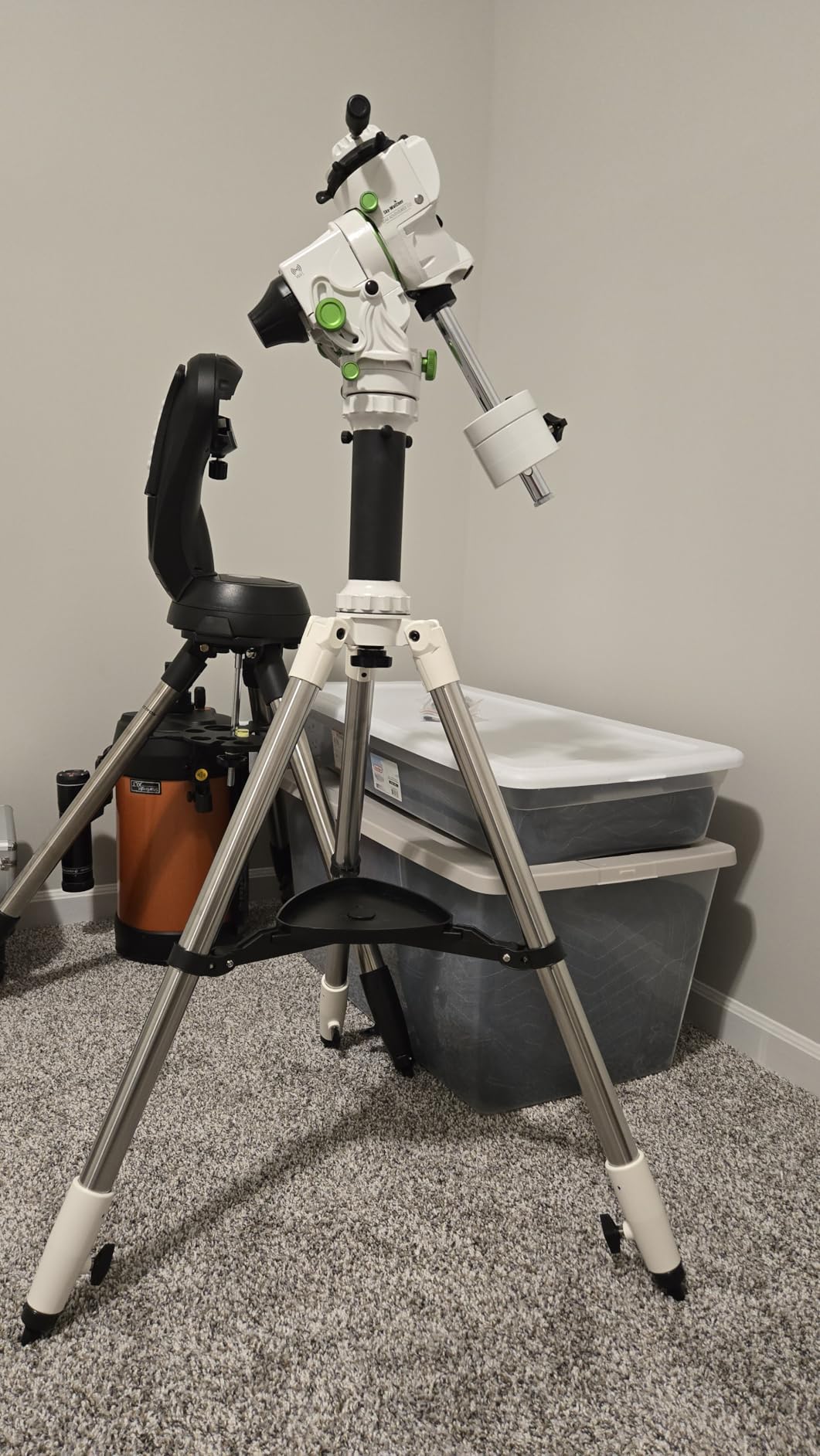 Sky Watcher Star Adventurer GTI Mount Kit with Counterweight, CW bar, Tripod, and Pier Extension - Full GoTo EQ Tracking Mount for Portable and Lightweight Astrophotography customer photo 2