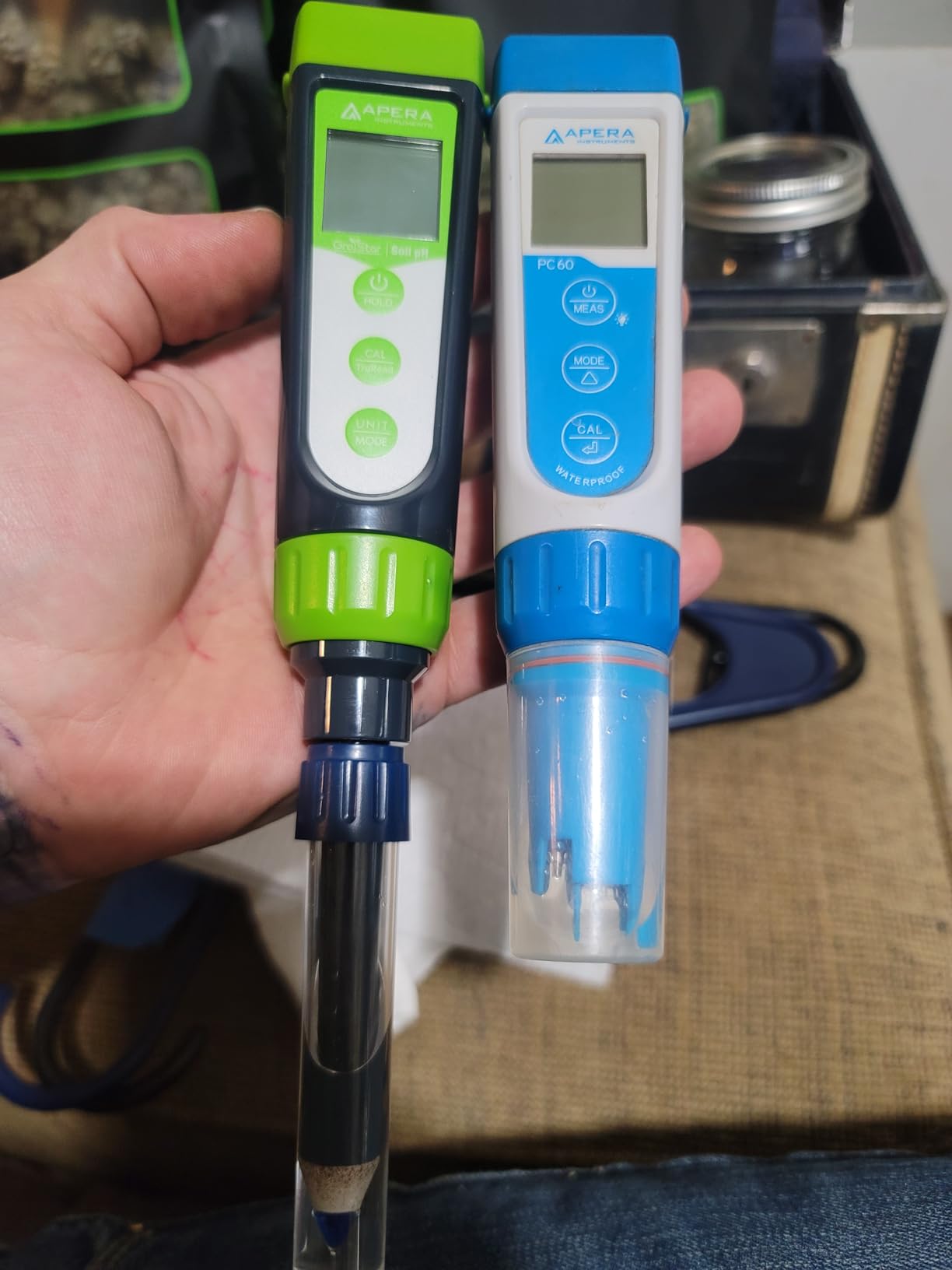 Apera Instruments AI102G GroStar Series GS2 Soil pH Pen Tester Kit for Direct Soil Test and Nutrient Solutions Test with Replaceable Swiss Spear pH Probe, Gen II customer photo 2