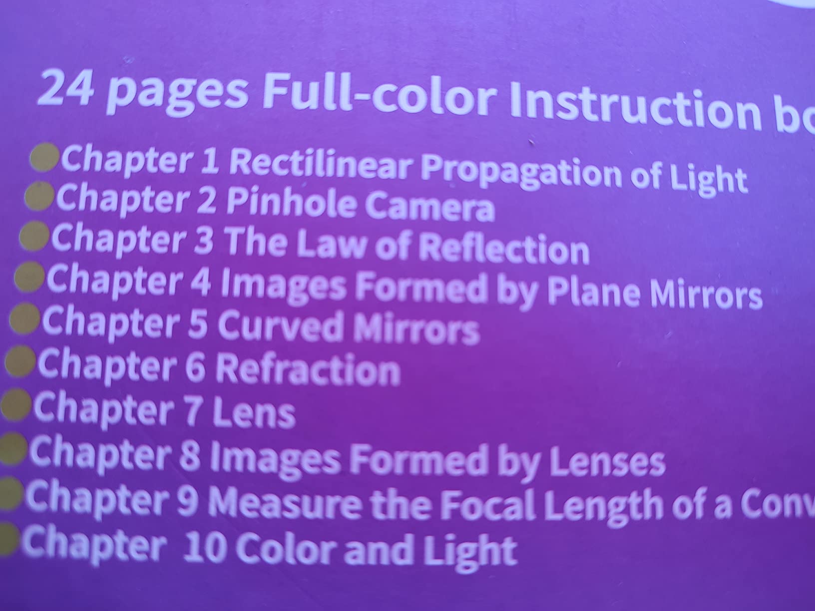 Teenii Physics & Optics Science Kit for Kids Ages 8-16, Light Experiment STEM Kit with Prism, Lenses & Mirrors, 15+ Optical Experiments Educational Lab Set customer photo 1