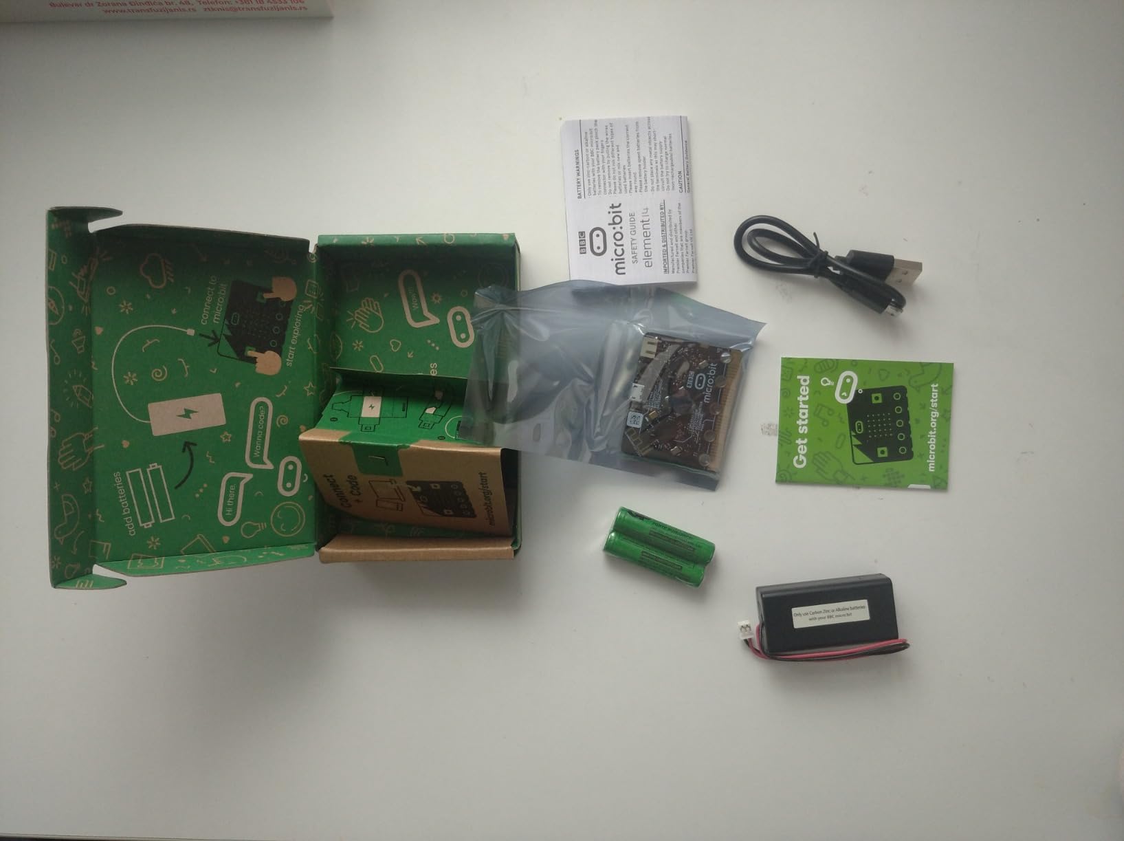 Micro:bit V2 Go Kit Original Microbit V2 Starter Kit, with Micro:bit V2, Battery Holder, Micro USB Cable customer photo 1